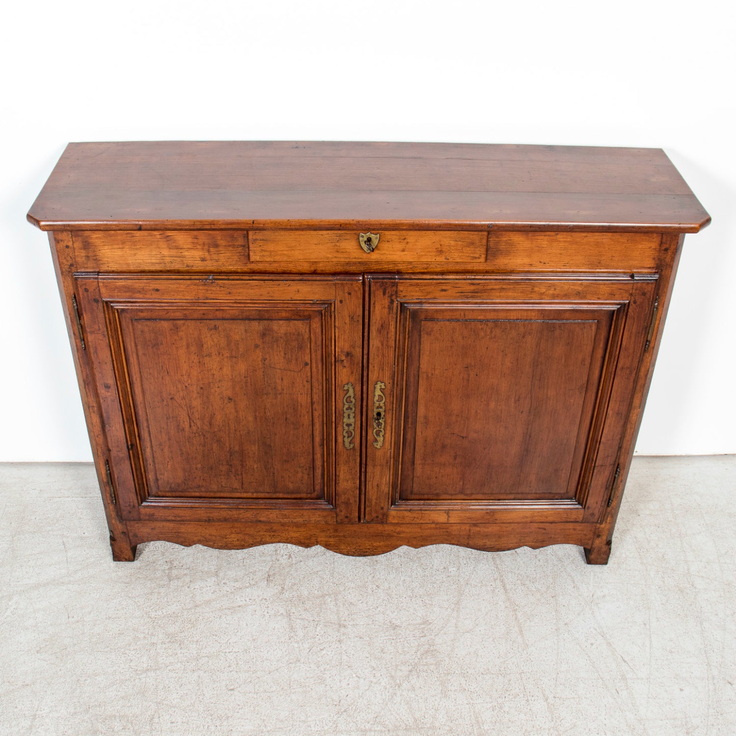Late 18th Century French Louis XV - Louis XVI Transition Period Cherrywood Buffet