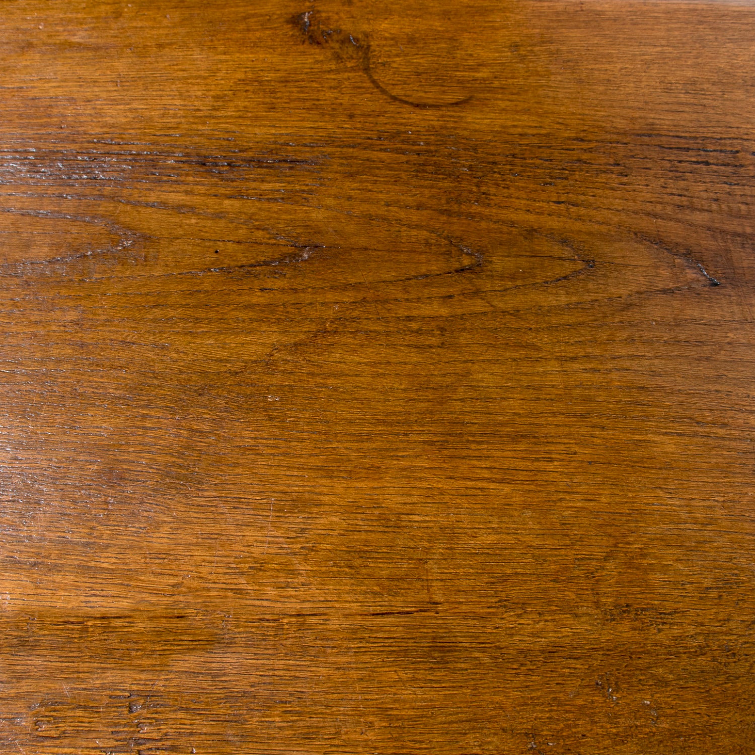 Monumental 19th Century Antique French Monastery Trestle Console Table in Walnut