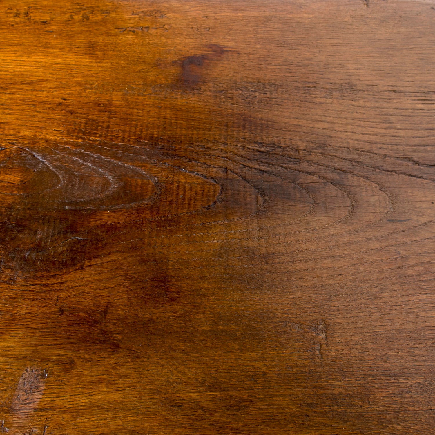 Monumental 19th Century Antique French Monastery Trestle Console Table in Walnut
