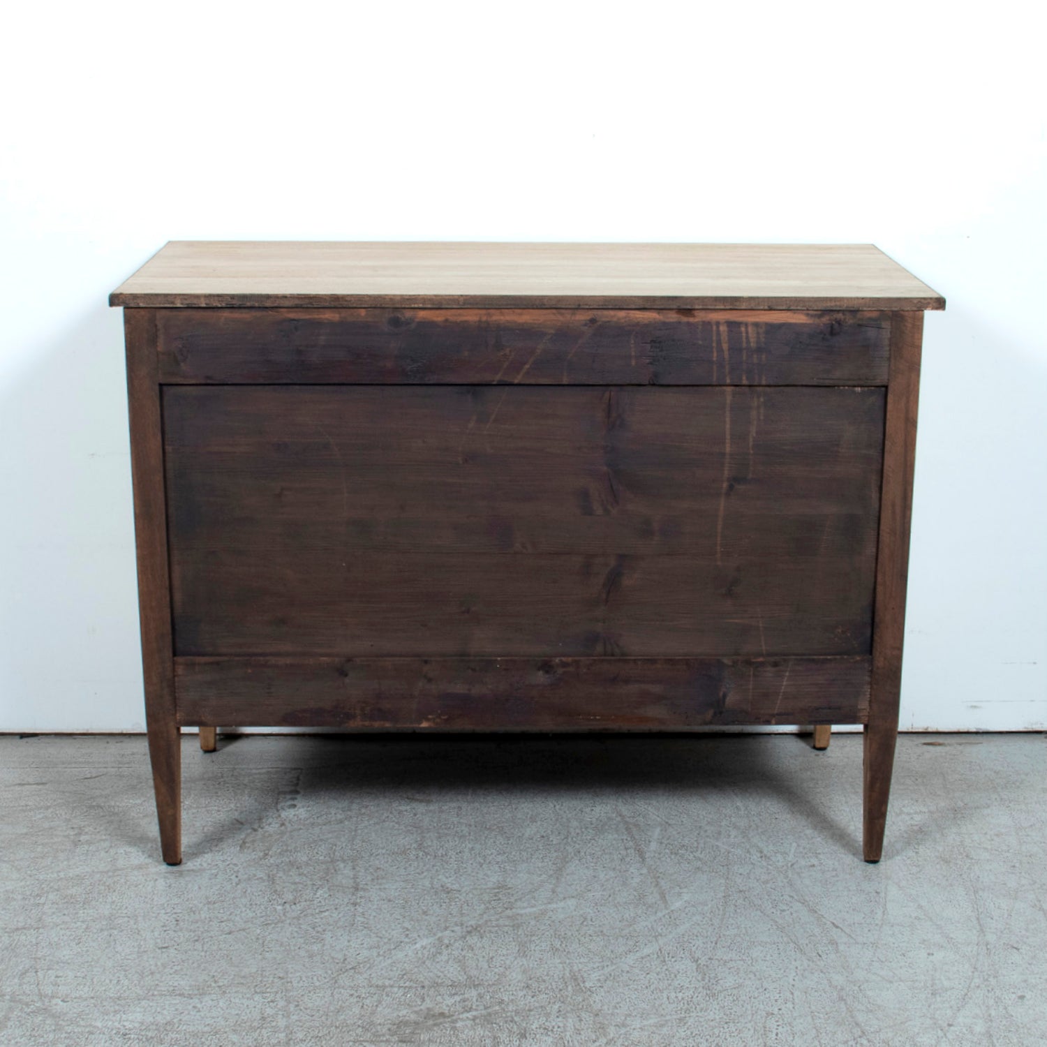 19th Century French Louis XVI Style Bleached Three-Drawer Commode