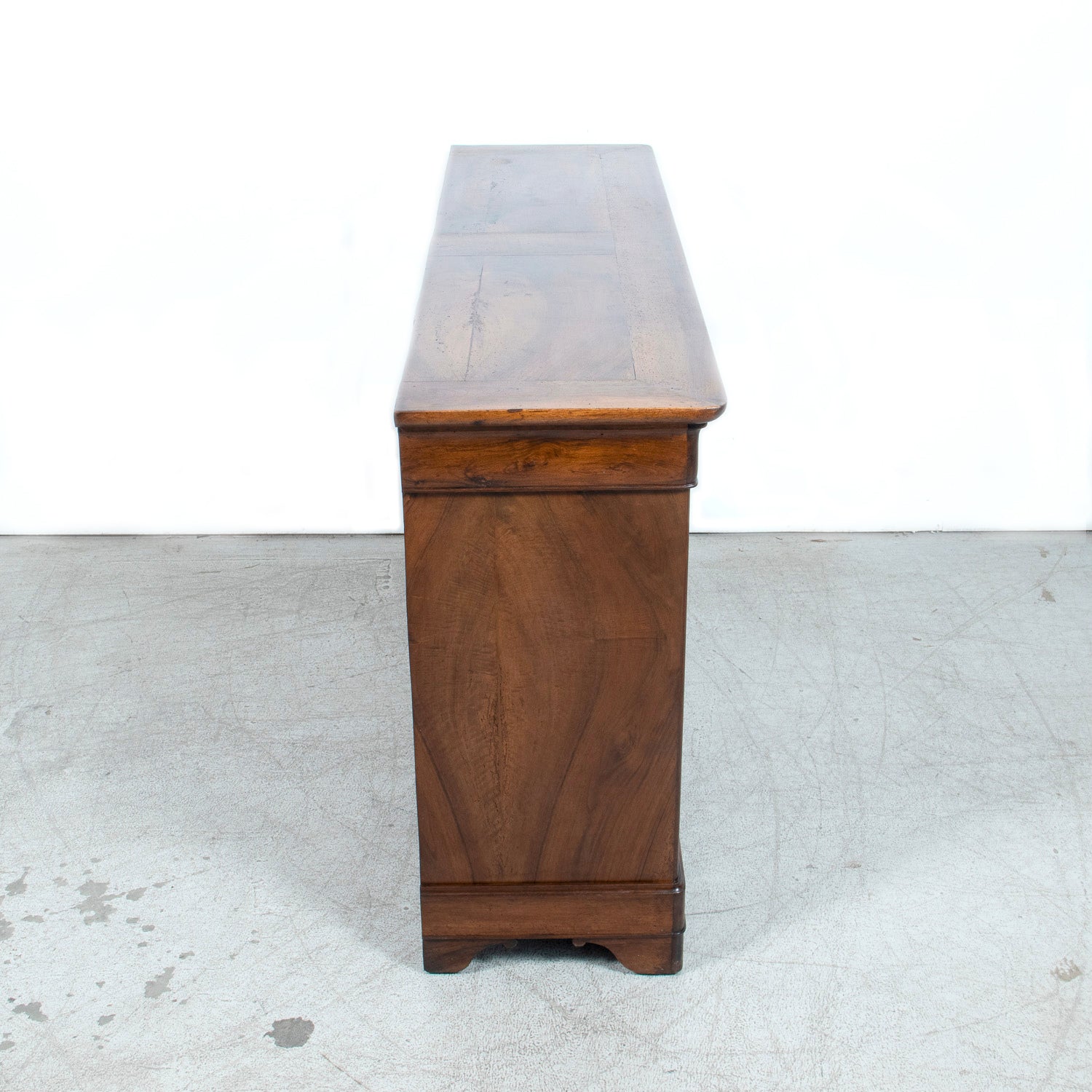 19th Century French Louis Philippe Period Walnut Enfilade Buffet from the South of France