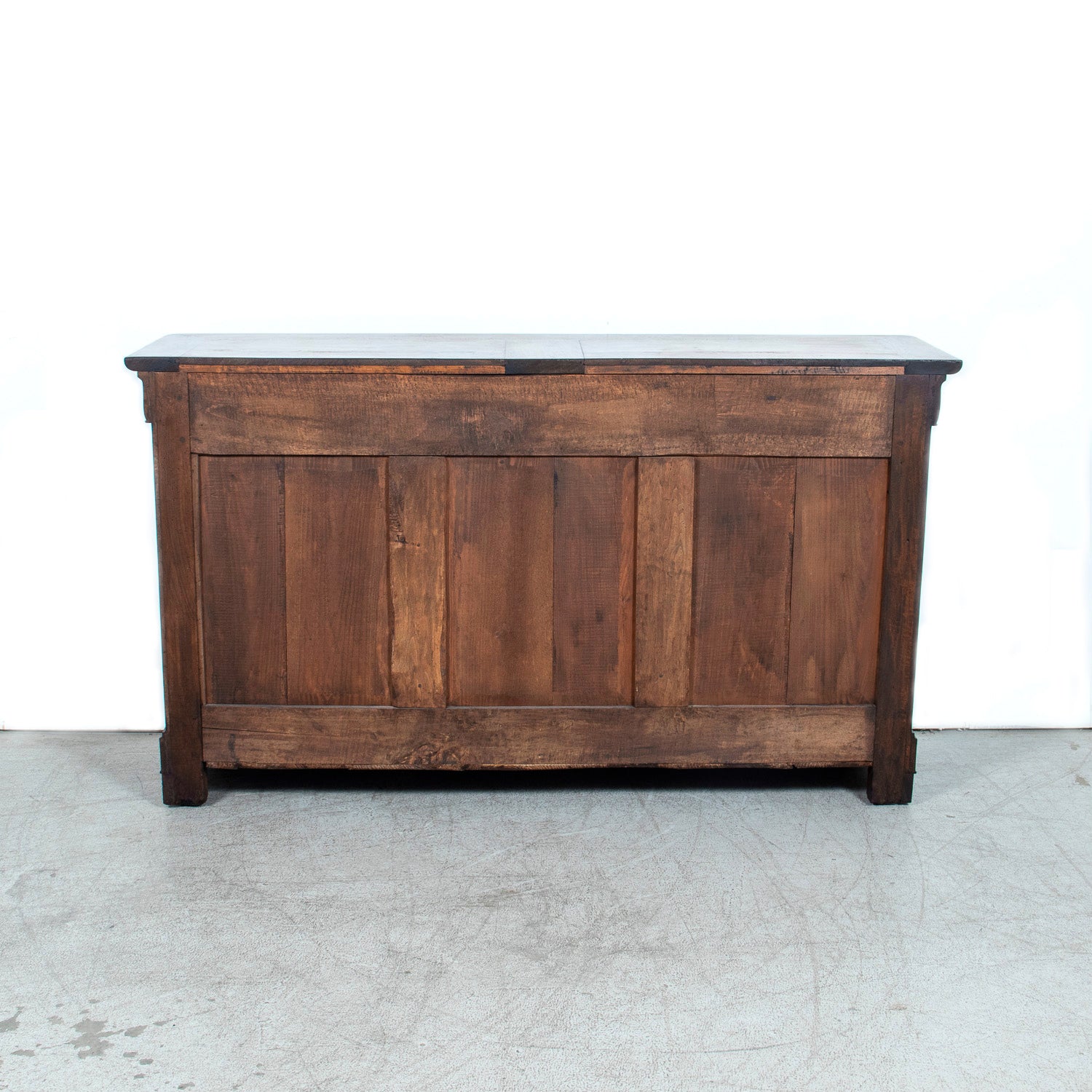 19th Century French Louis Philippe Period Walnut Enfilade Buffet from the South of France