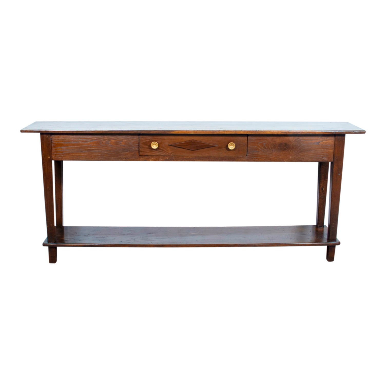Early 19th Century French Directoire Oak Console Table or Sofa Table