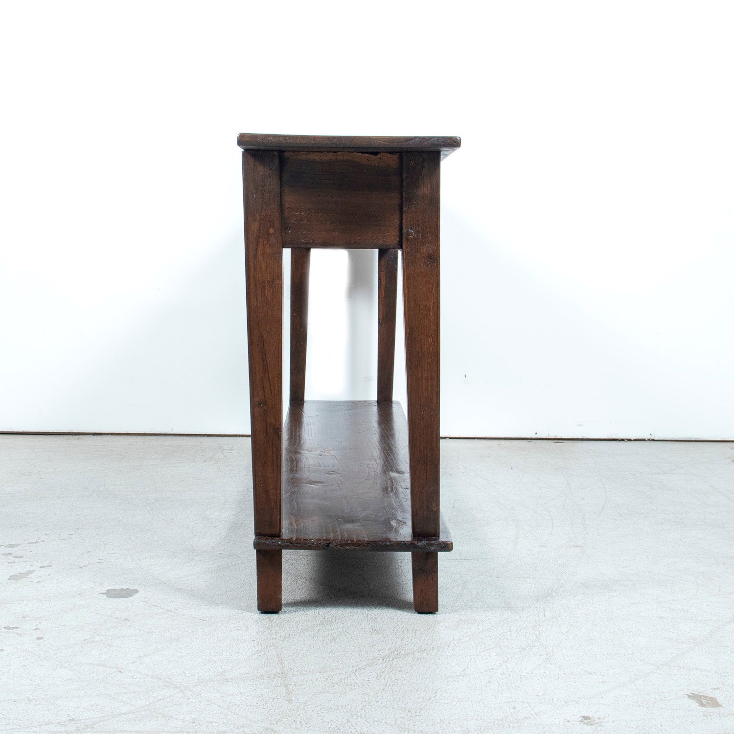 Early 19th Century French Directoire Oak Console Table or Sofa Table
