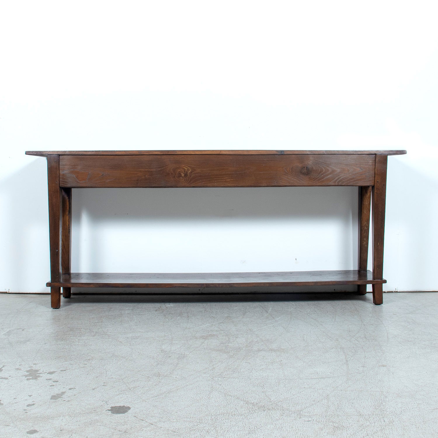 Early 19th Century French Directoire Oak Console Table or Sofa Table