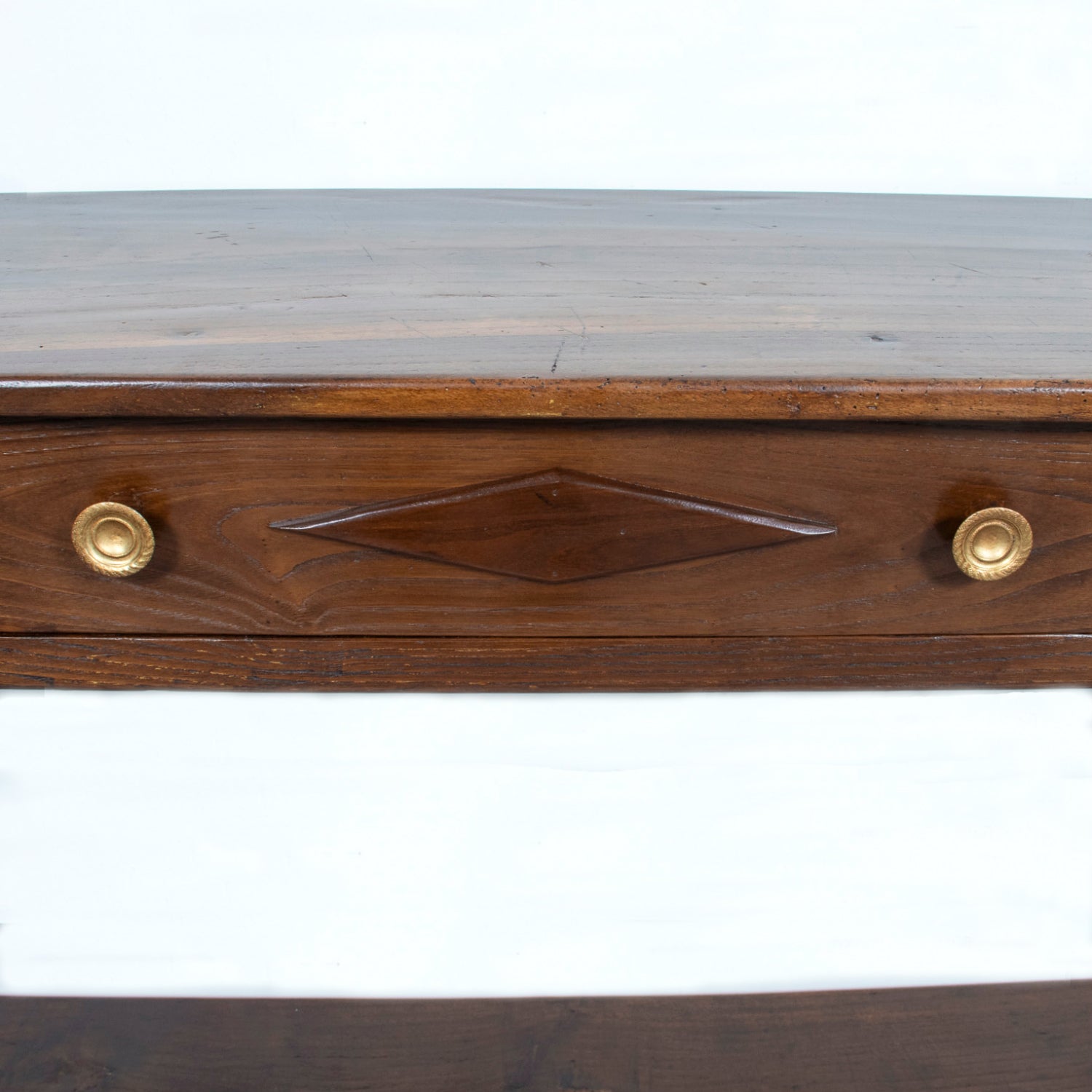 Early 19th Century French Directoire Oak Console Table or Sofa Table