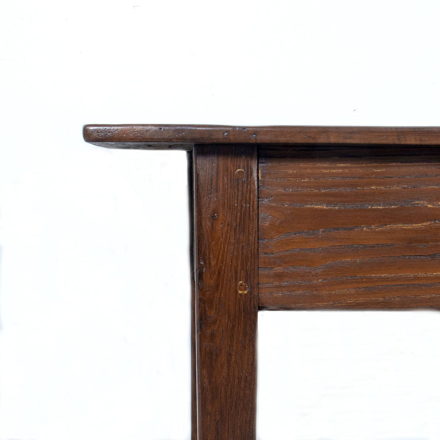 Early 19th Century French Directoire Oak Console Table or Sofa Table