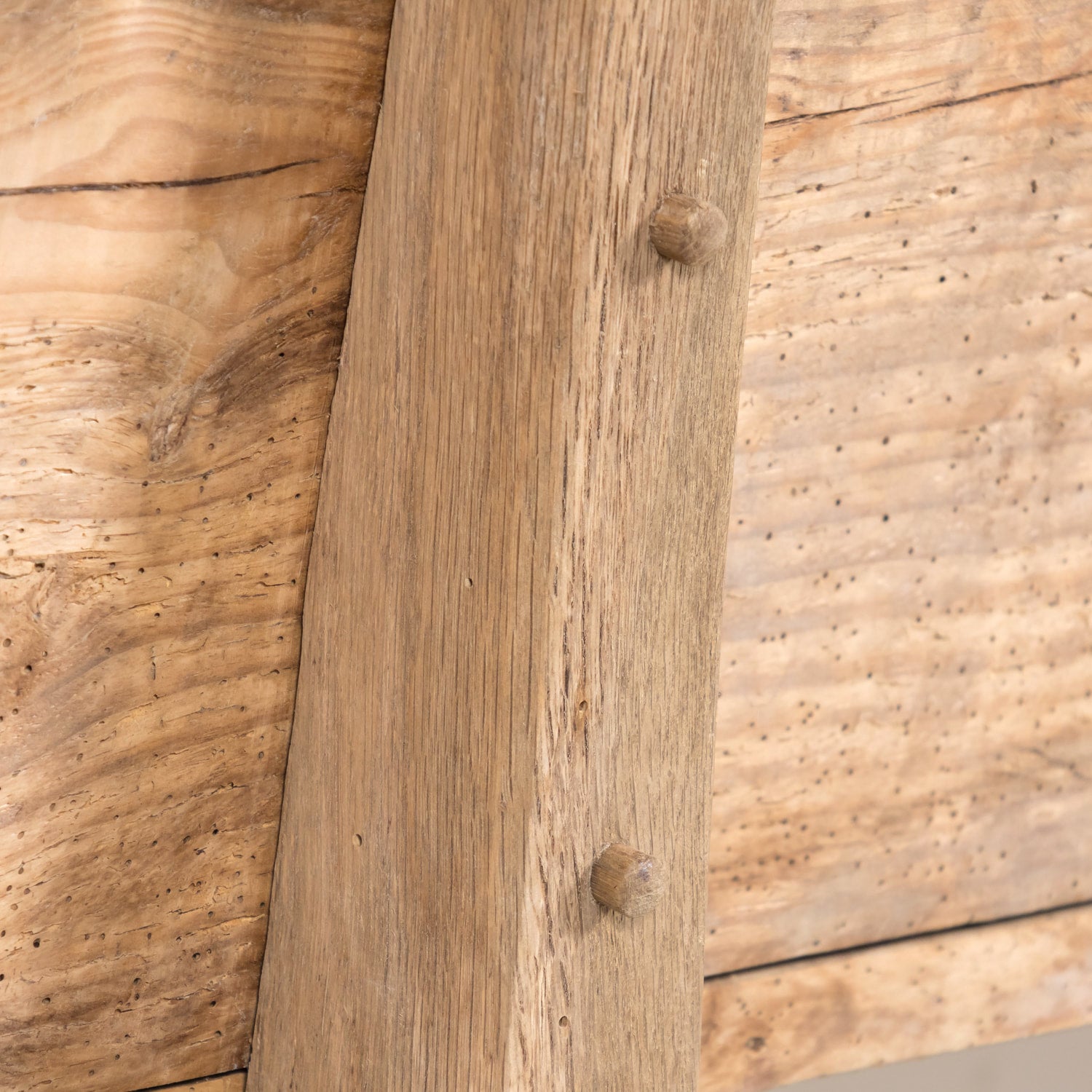 Early 19th Century Primitive Spanish Catalan Pine Bench