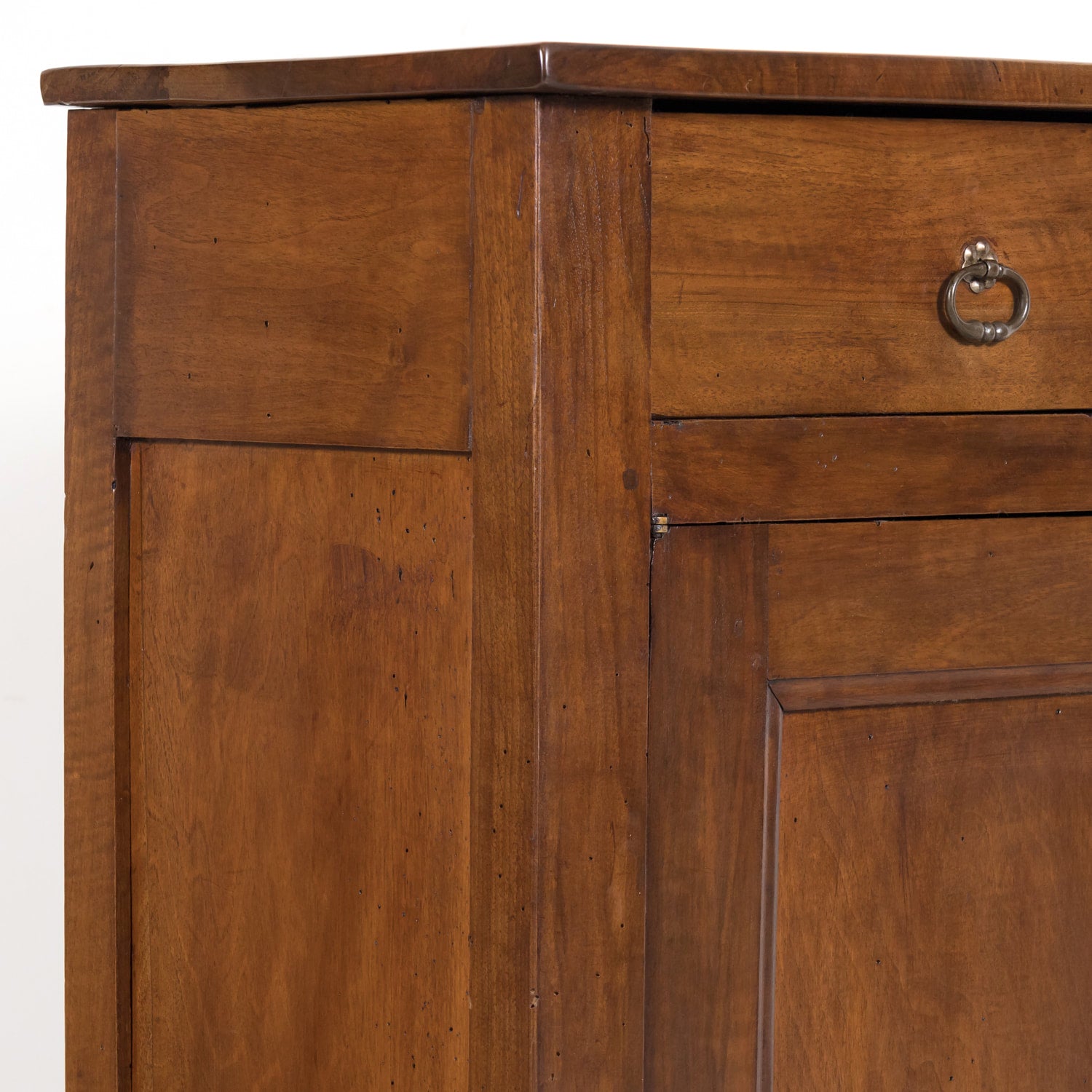 Mid-19th Century French Louis Philippe Period Walnut Buffet from Brittany