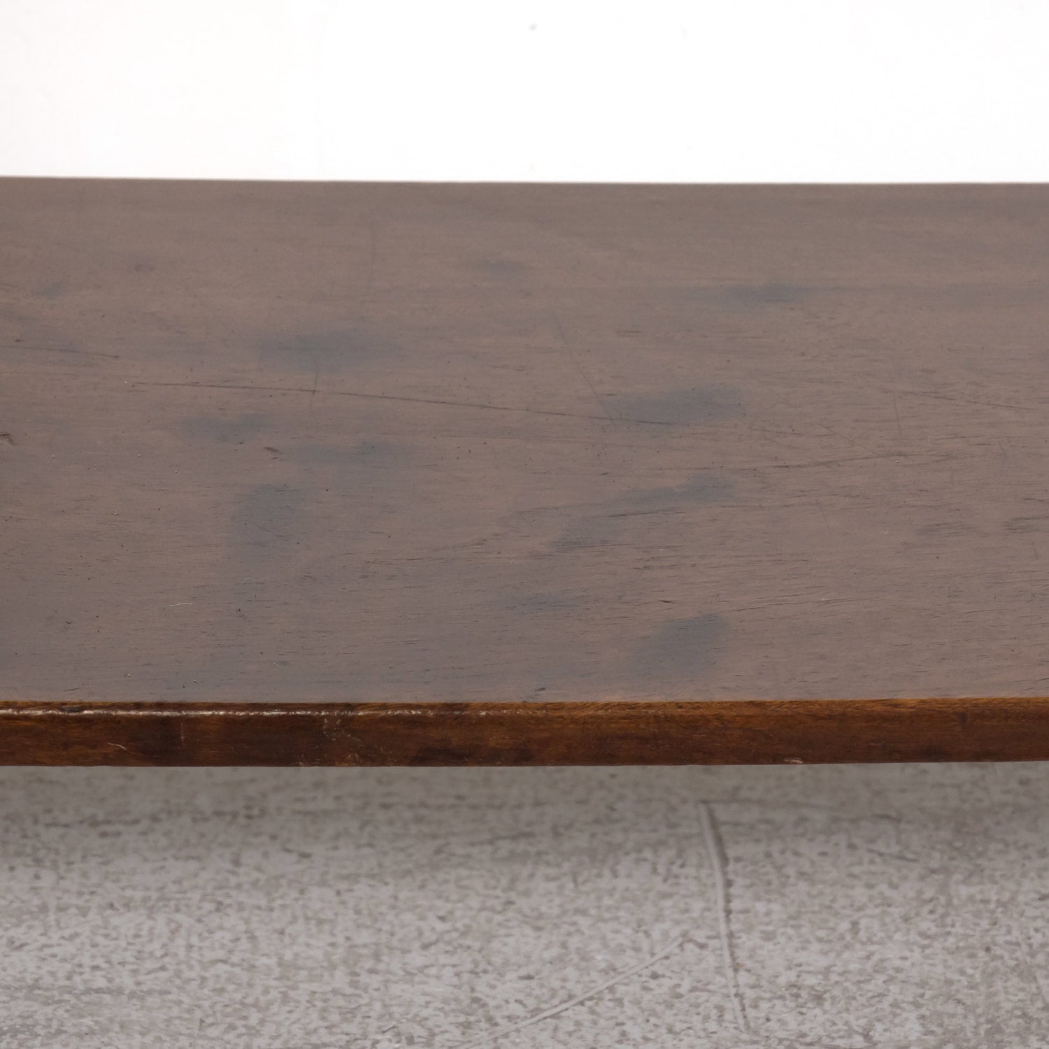 19th Century French Louis XIII Style Hand Carved Petite Barley Twist Console or Side Table