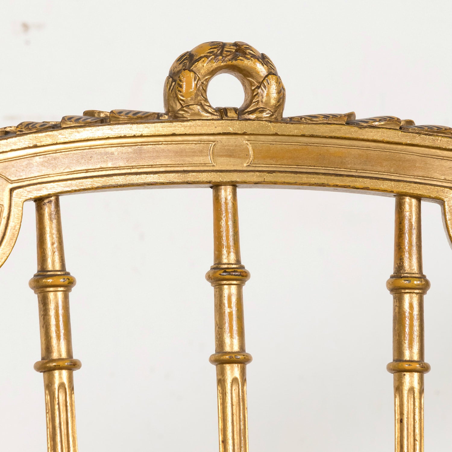 19th Century French Louis XVI Style Neoclassical Gilded Opera Chairs, 4 Available