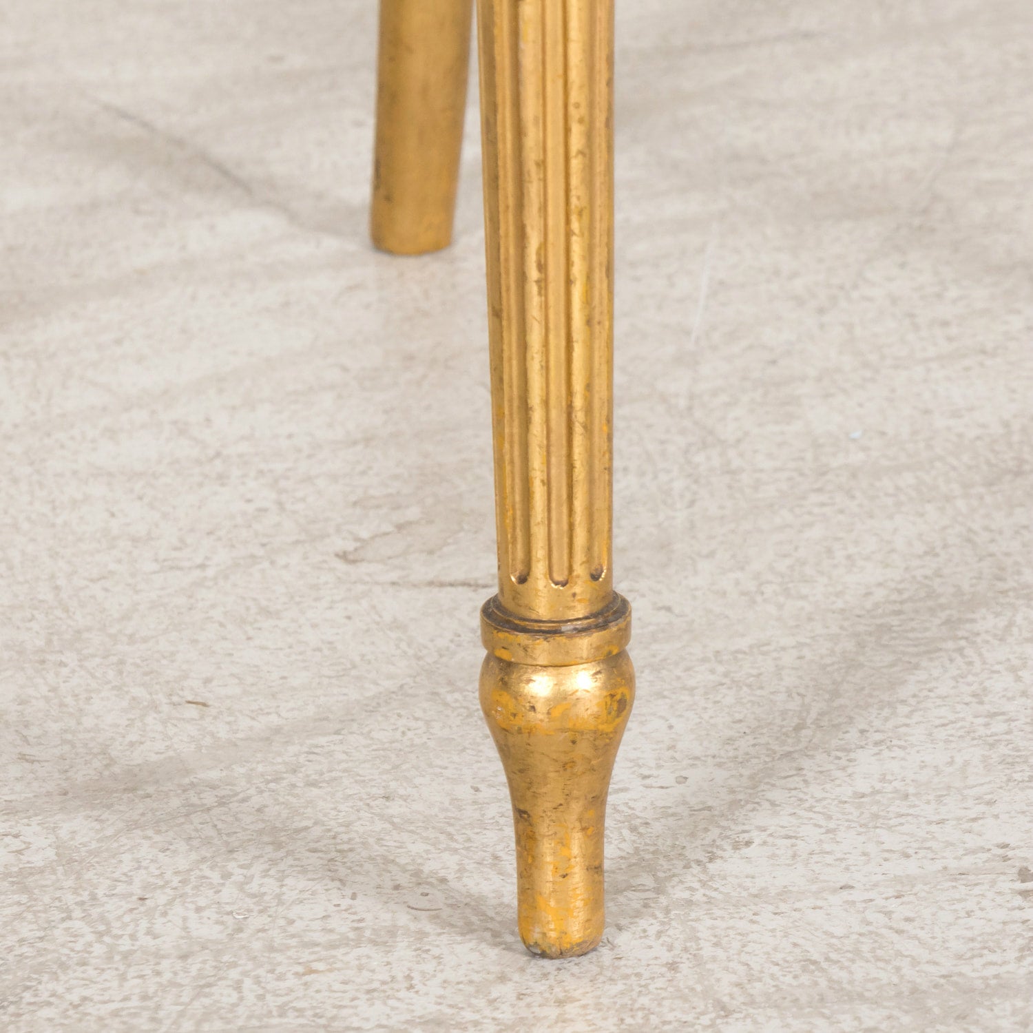 19th Century French Louis XVI Style Neoclassical Gilded Opera Chairs, 4 Available