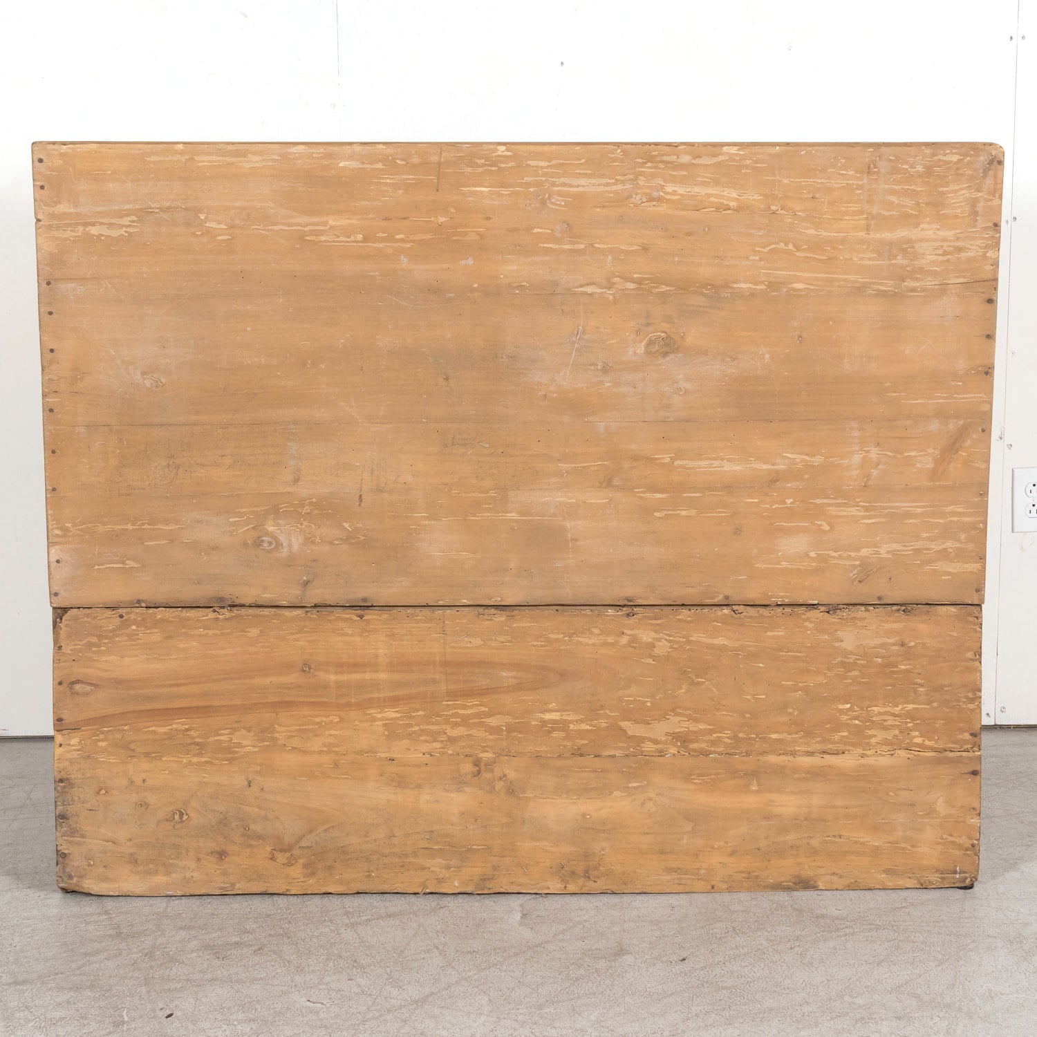 Late 18th Century Carved Primitive Spanish Catalan Settle Bench