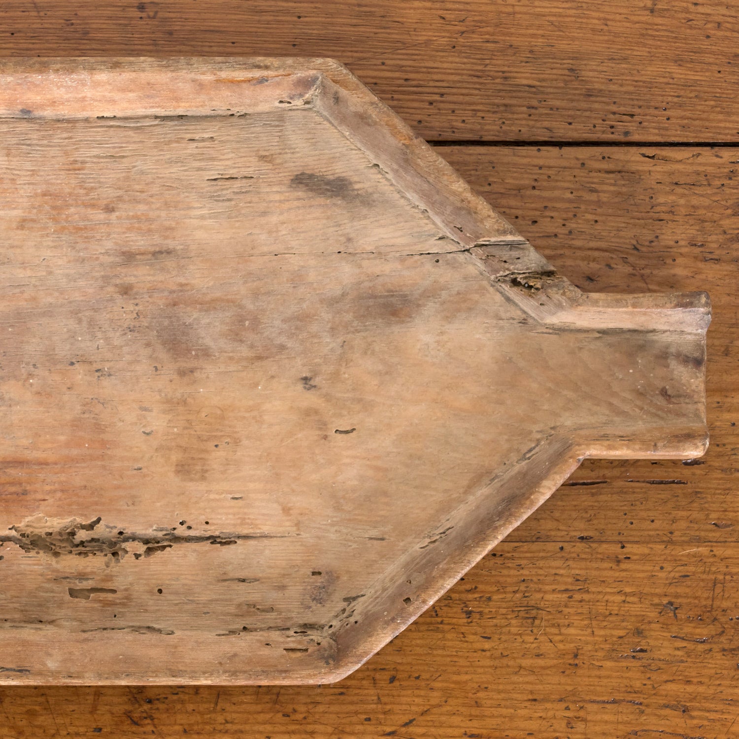 Large 19th Century Antique French Cheese Board or Cutting Board