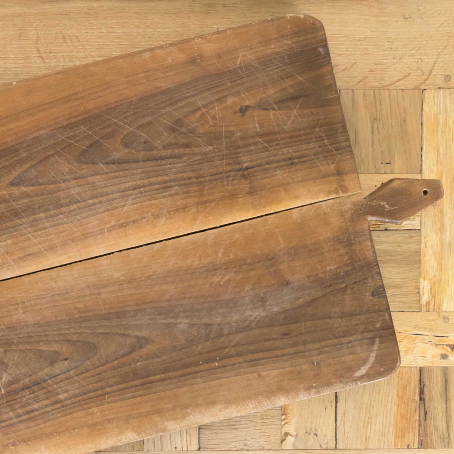 Very Large Antique 19th Century French Country Cutting Board or Chopping Board