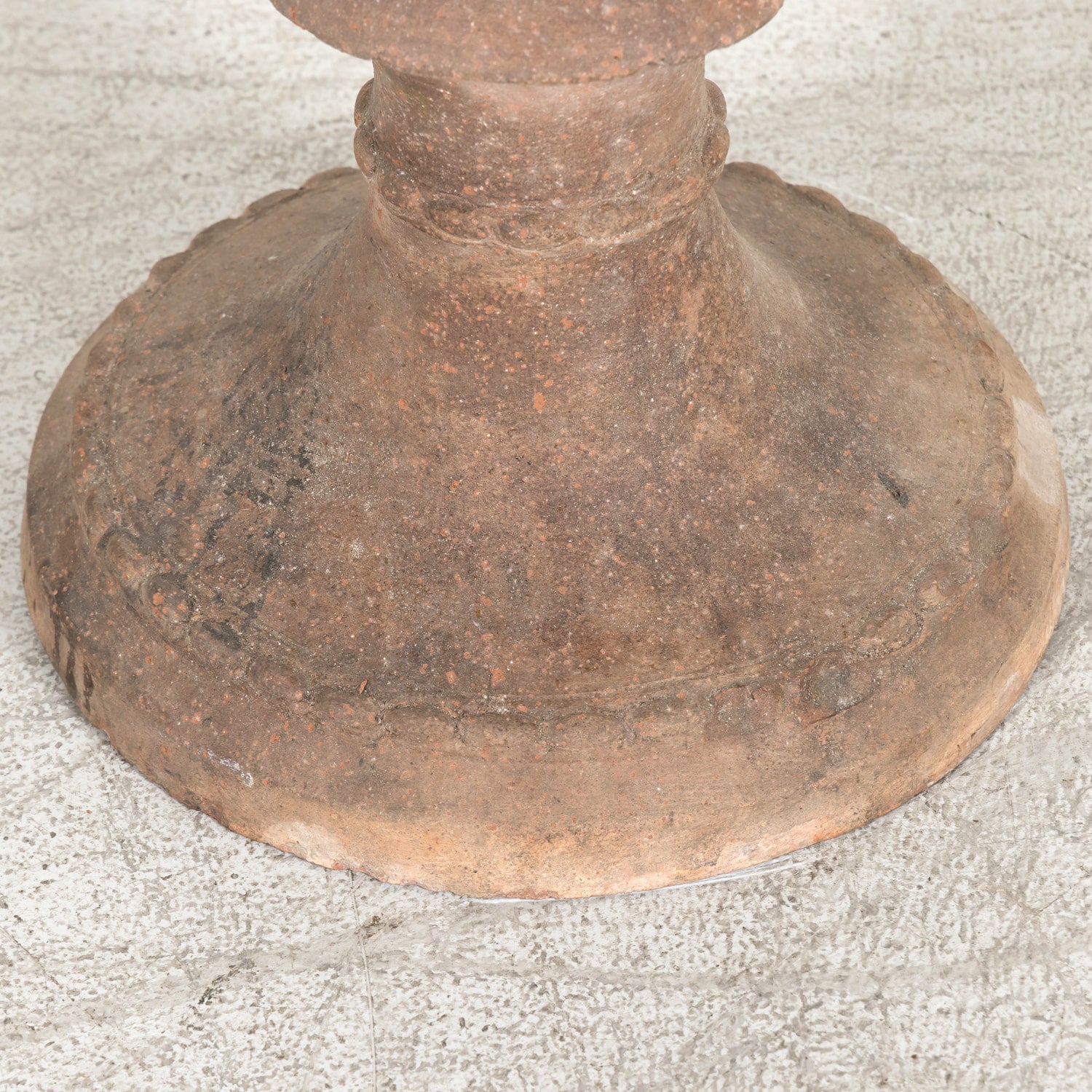 Pair of Italian Tuscany Terracotta Braziers or Garden Urns with Lids on Pedestal Bases