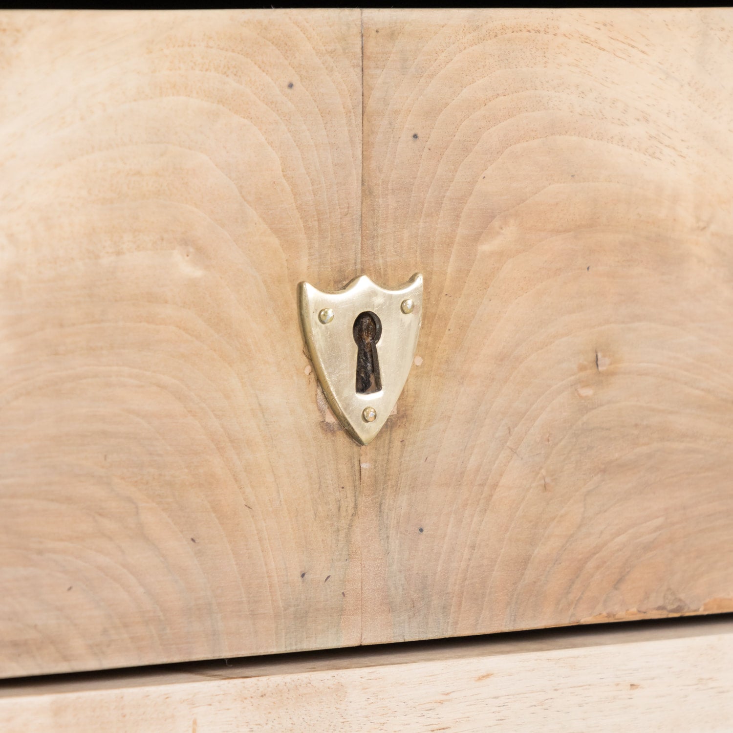 Mid-18th Century French Louis XVI Period Bleached Walnut Lyonnaise Commode with Bookmatched Front