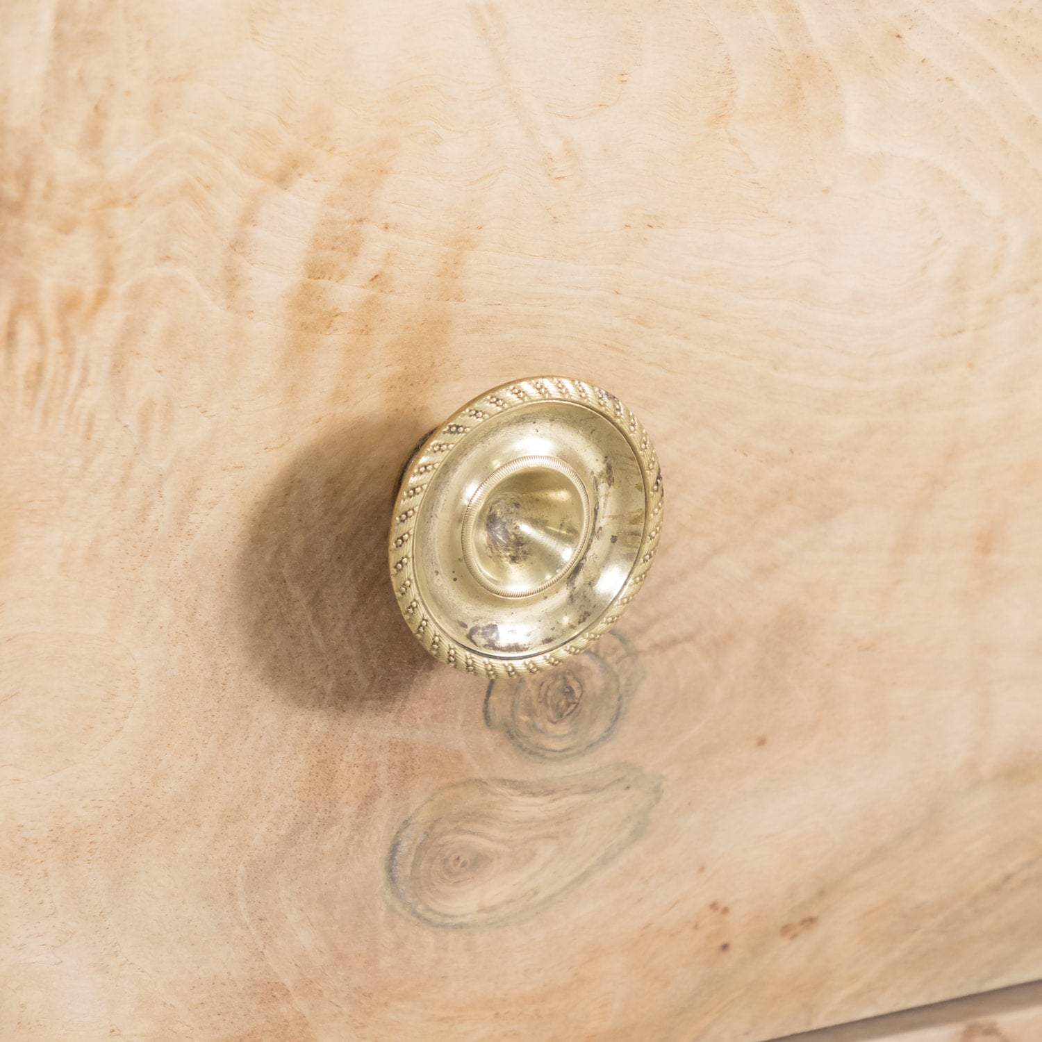 Mid-18th Century French Louis XVI Period Bleached Walnut Lyonnaise Commode with Bookmatched Front