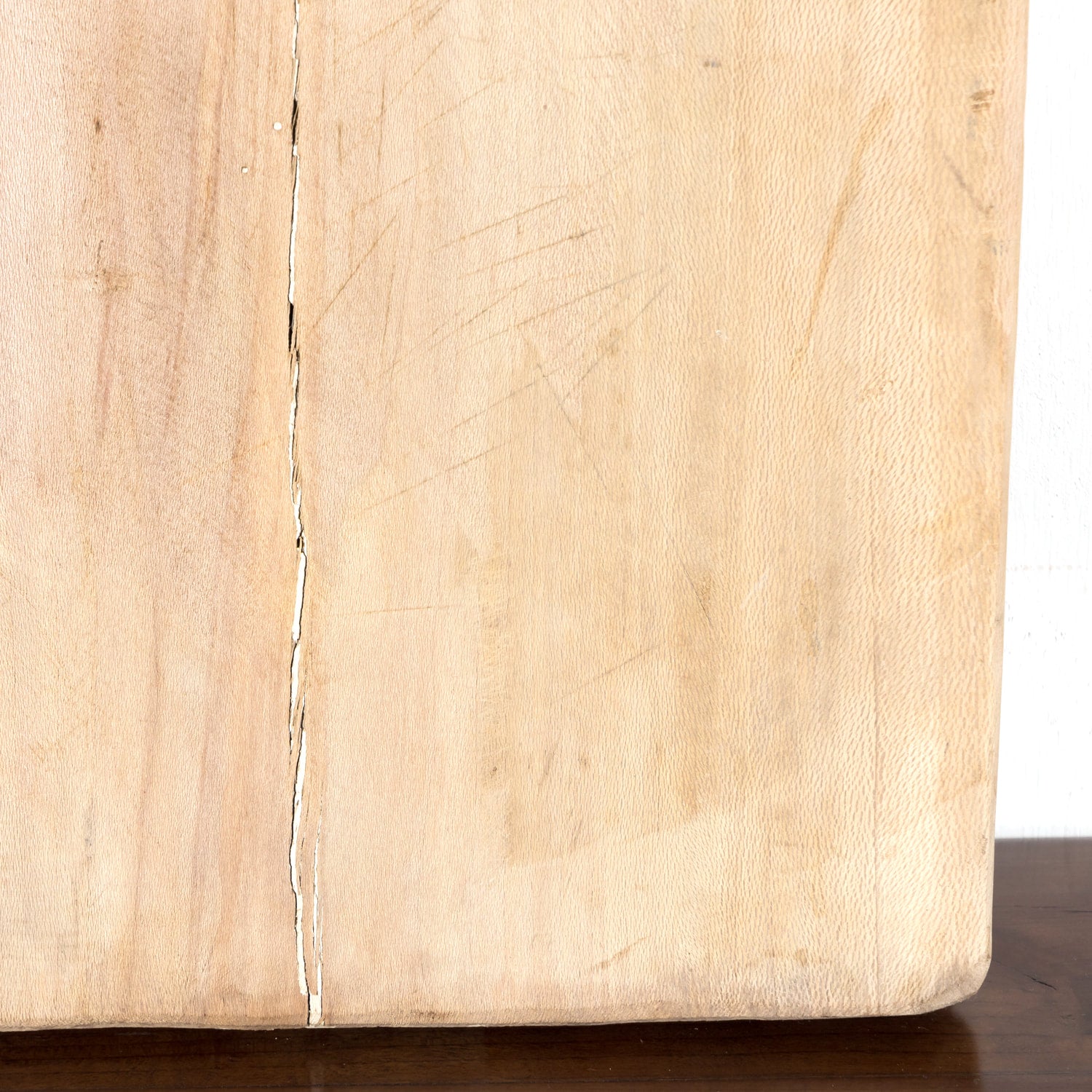 Large 19th Century Antique French Country Bleached Breadboard or Cutting Board