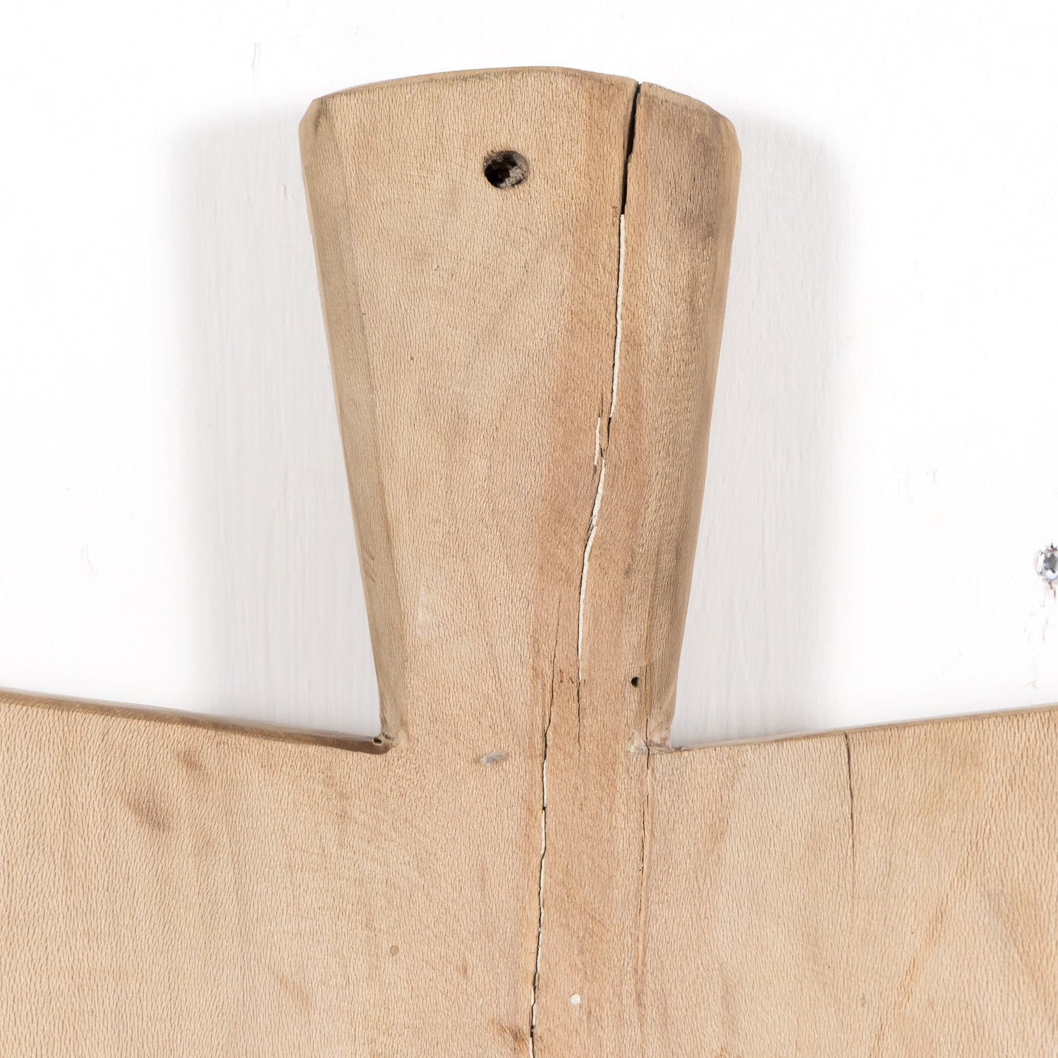 Large 19th Century Antique French Country Bleached Breadboard or Cutting Board