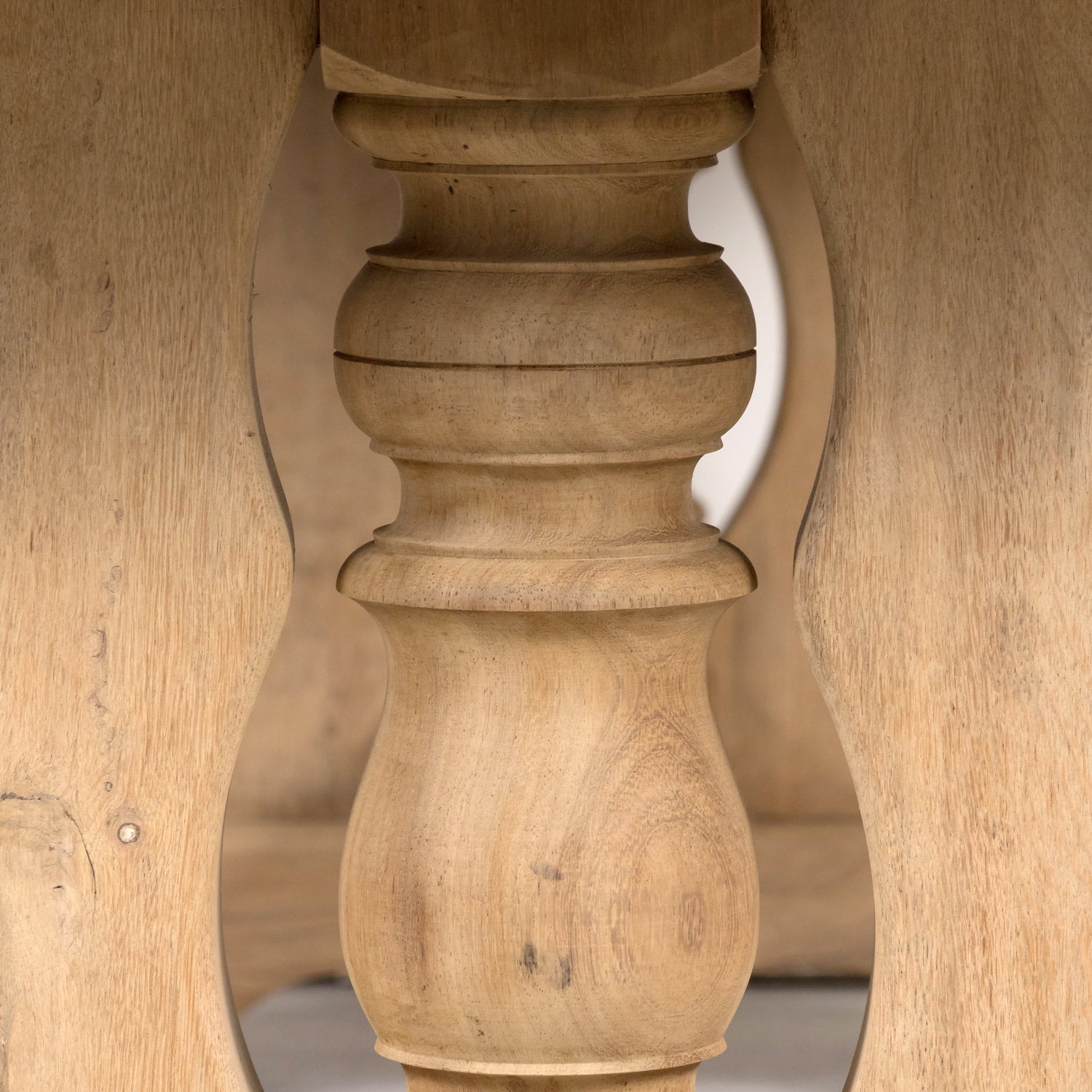 Early 20th Century Bleached Oak Antique French Monastery Table from Normandy