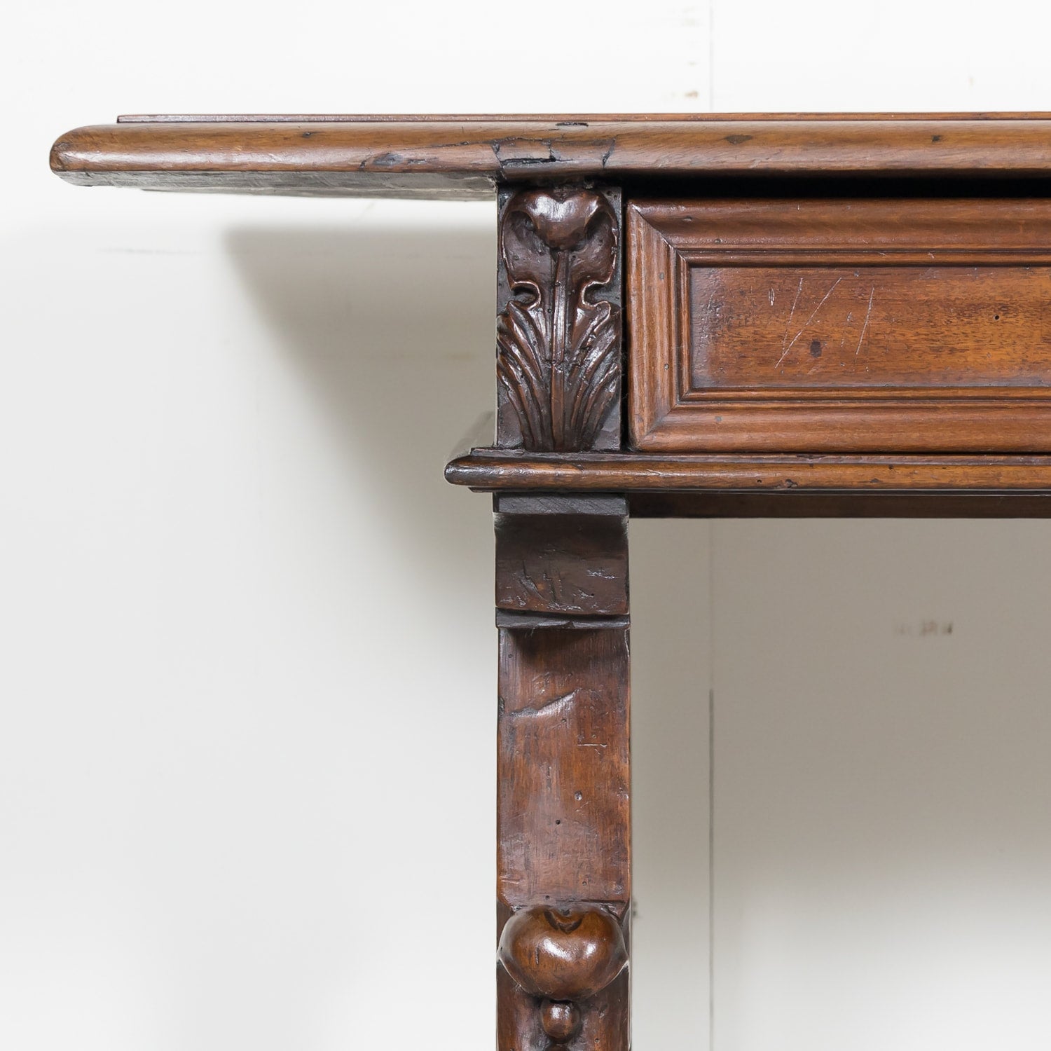 Early 19th Century Italian Baroque Style Walnut Fratino