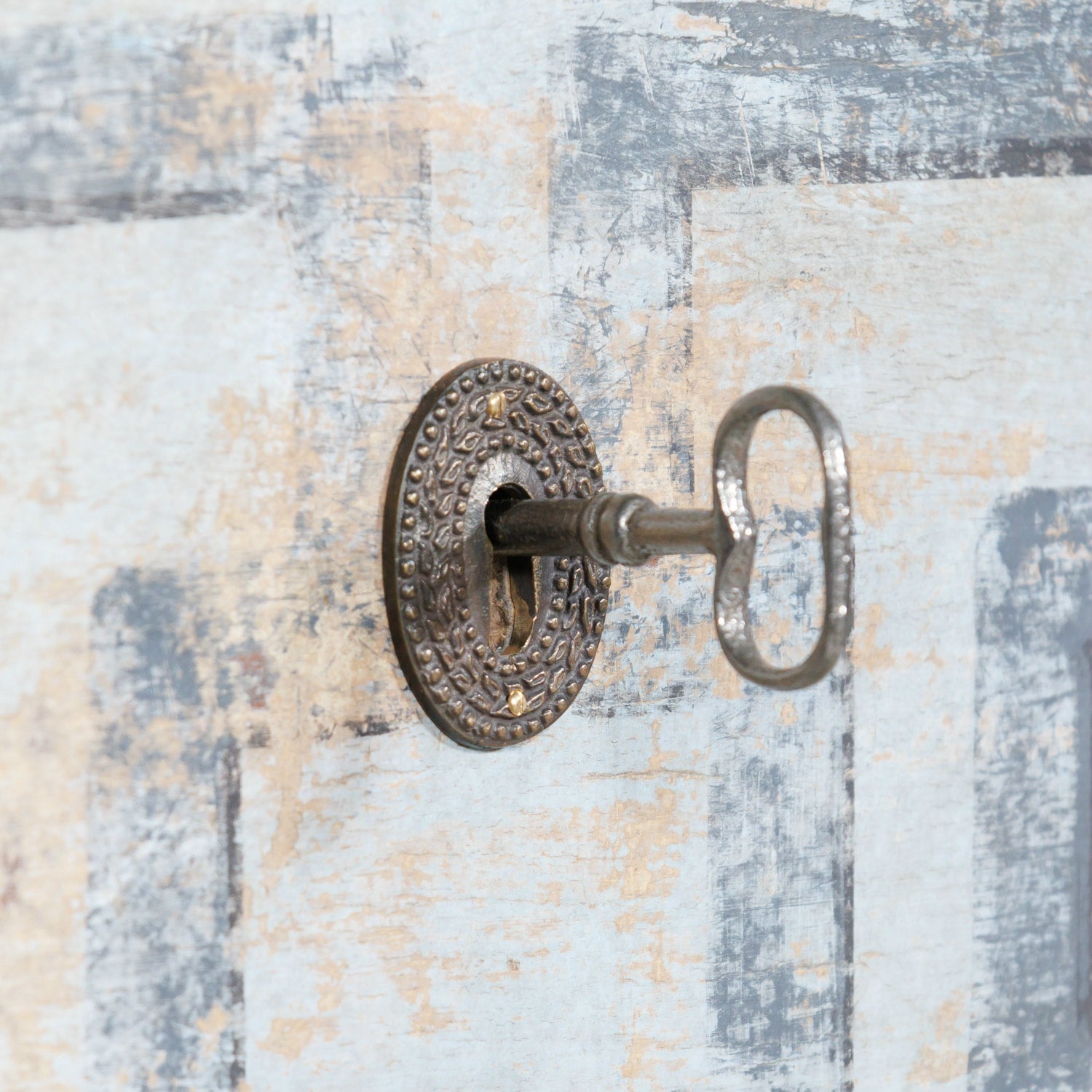 19th Century French Louis XVI Style Painted Three-Drawer Neoclassical Commode