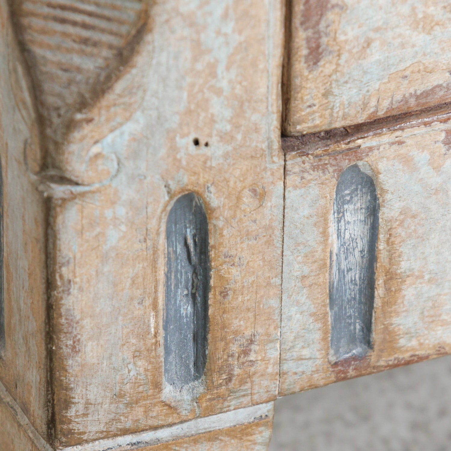 19th Century French Louis XVI Style Painted Three-Drawer Neoclassical Commode