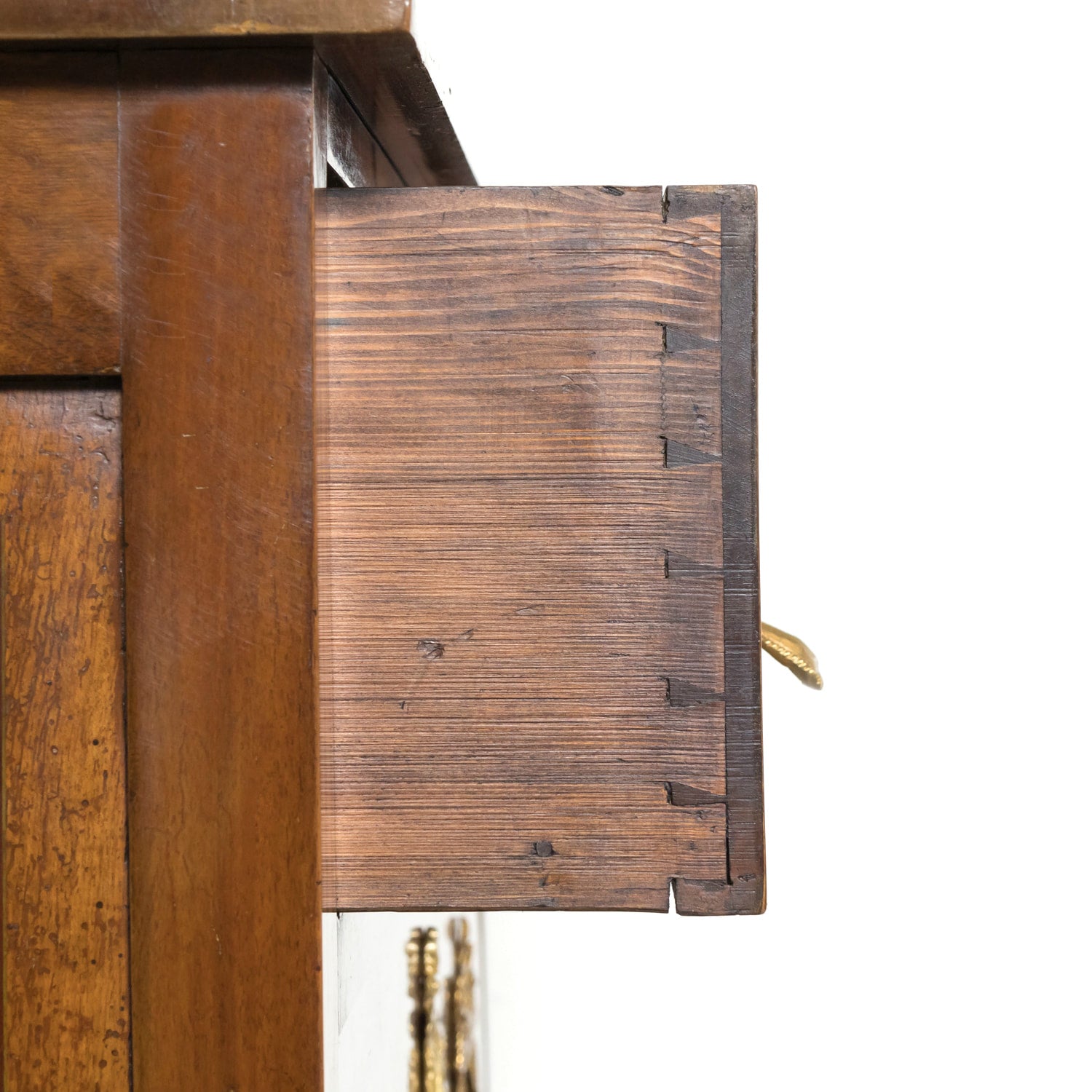 18th Century Period French Louis XVI Lyonnaise Walnut and Fruitwood Marquetry Commode