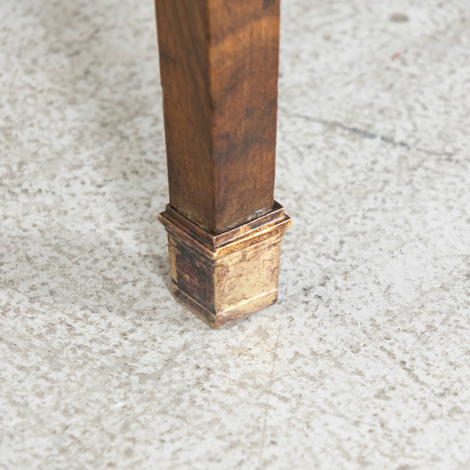 19th Century French Louis XVI Style Walnut and Burled Walnut Bookmatched Front Petite Commode