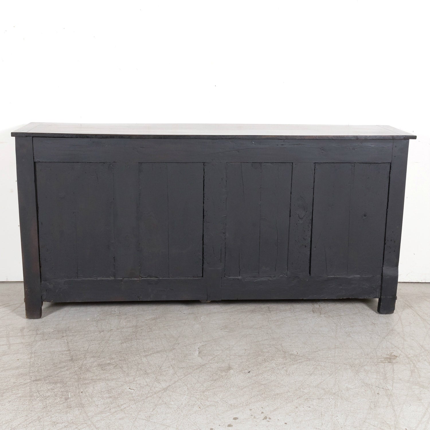 18th Century French Empire Period Solid Walnut Lyonnaise Enfilade Buffet