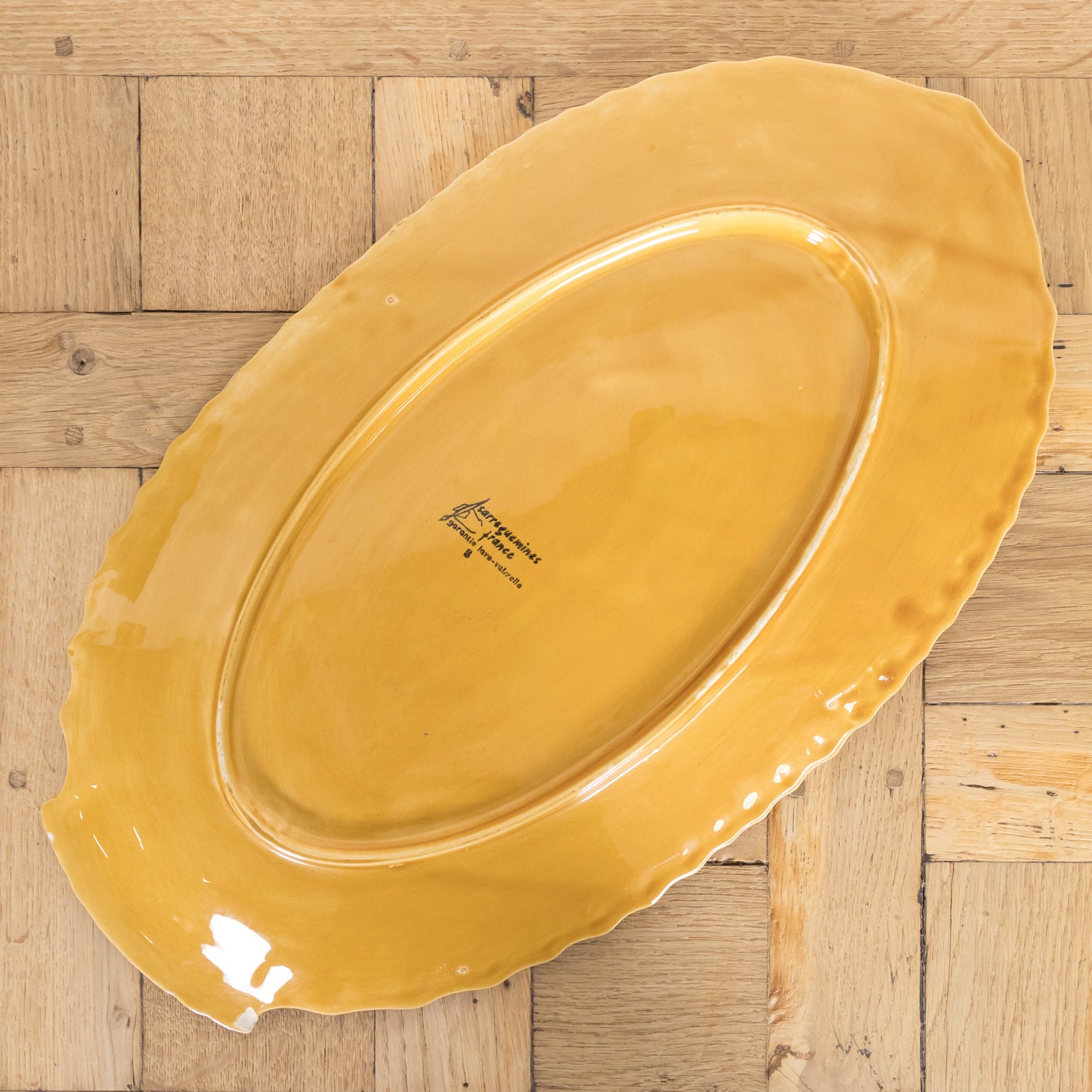 French Sarreguemines 12-Piece Faience Majolica Fish Shaped Seafood or Fish Service