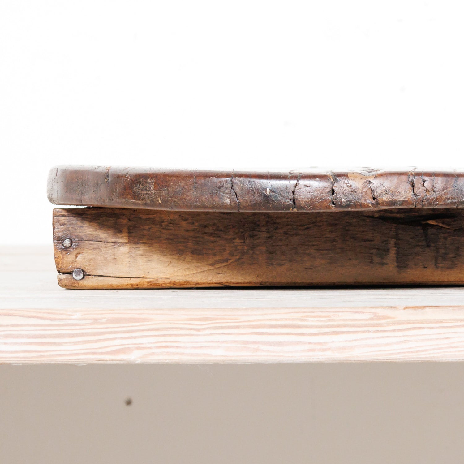 19th Century Antique French Footed Cutting Board or Chopping Board