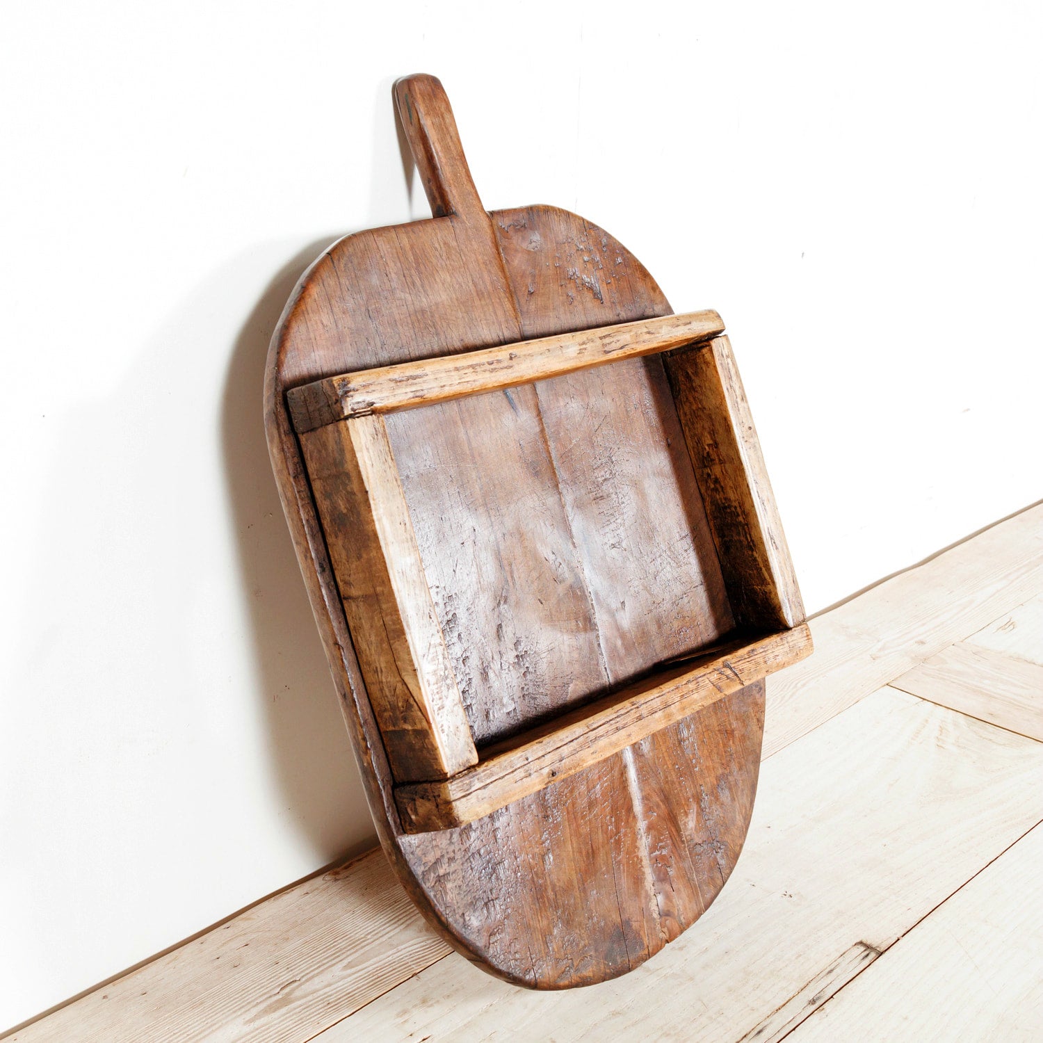 19th Century Antique French Footed Cutting Board or Chopping Board