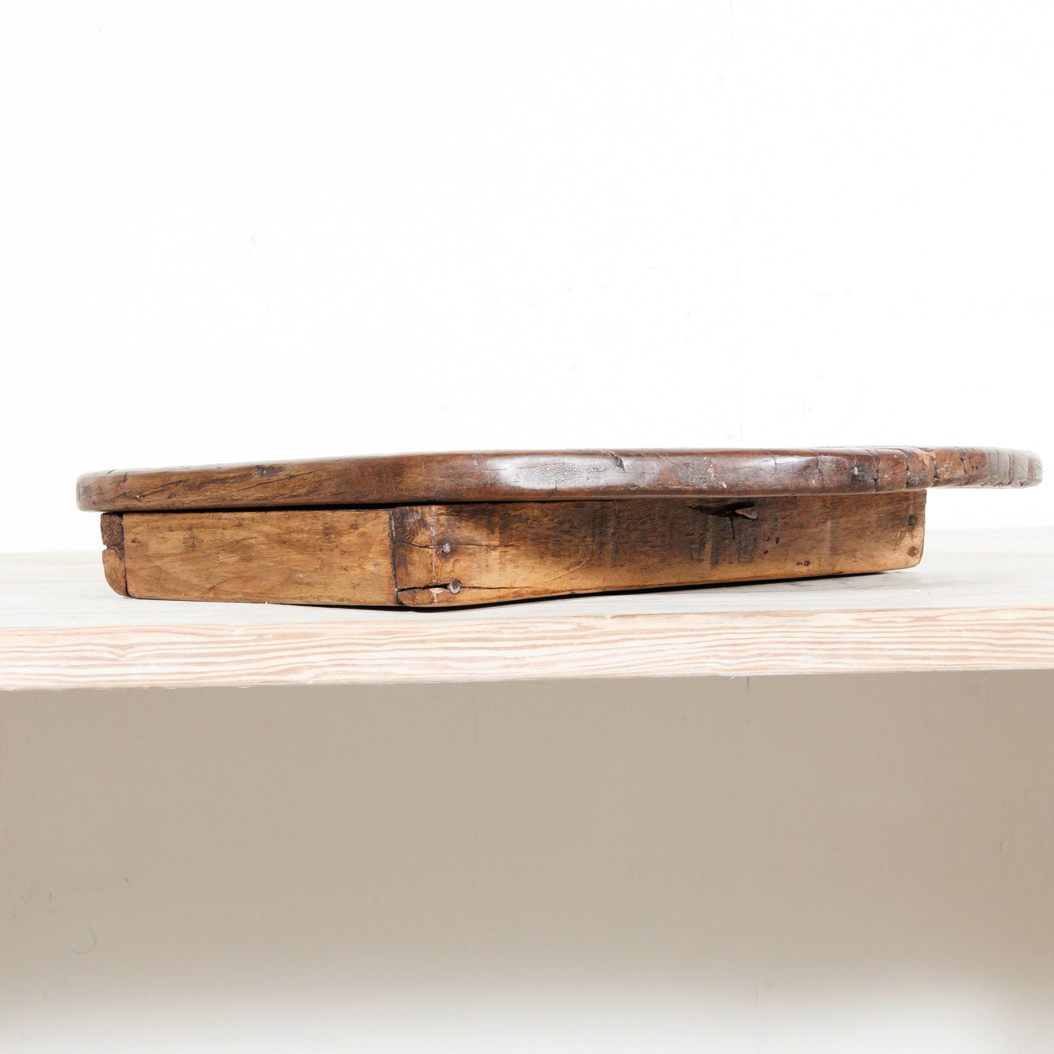 19th Century Antique French Footed Cutting Board or Chopping Board