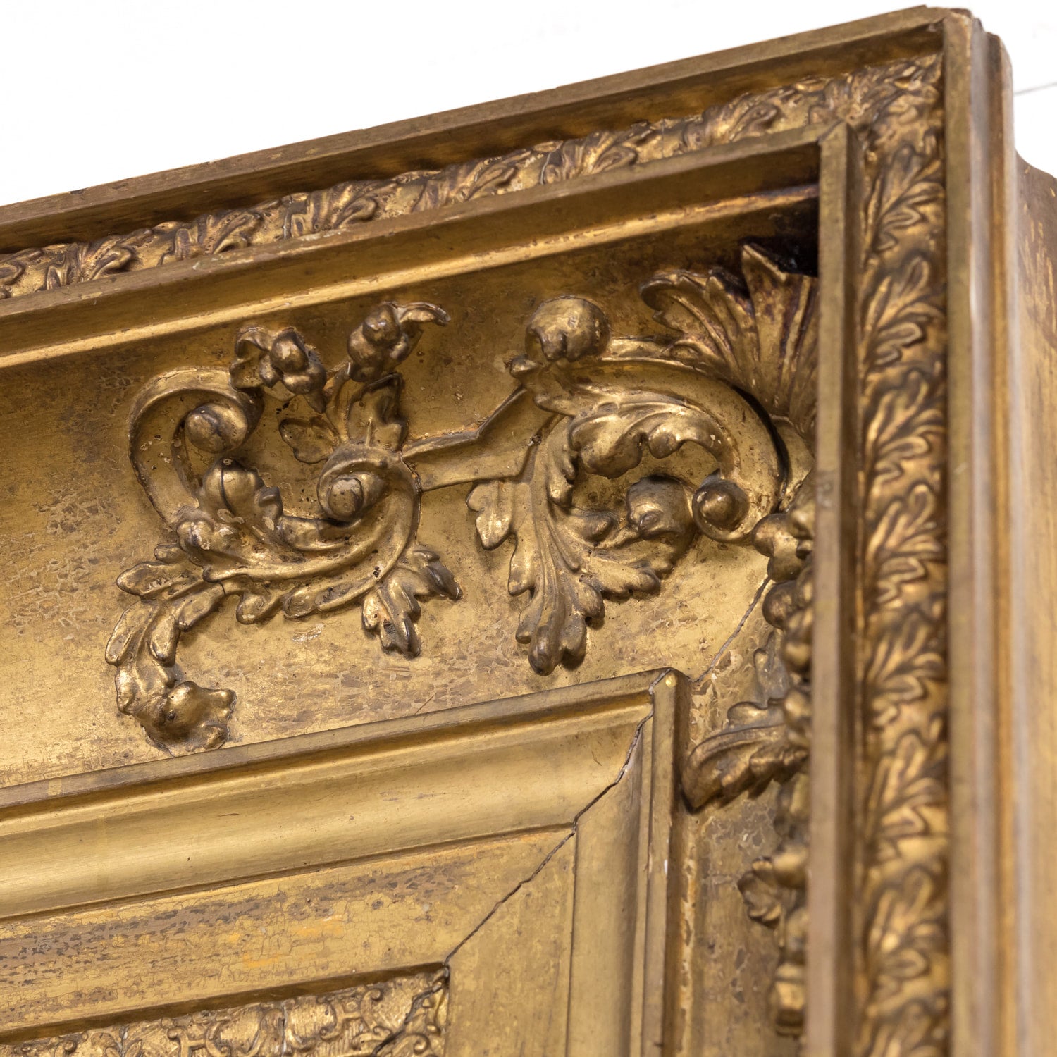 Early 19th Century Large Framed Scottish Landscape Vedute Oil on Canvas by Dutch Master