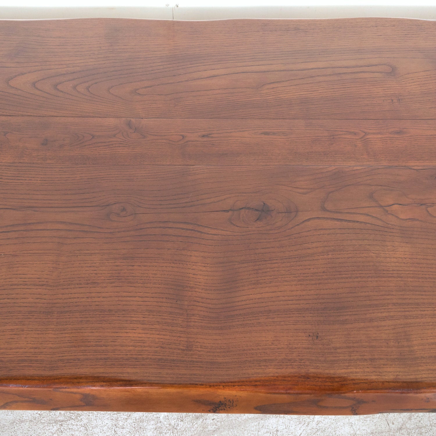 19th Century French Provincial Solid Chestnut Trestle Dining Table