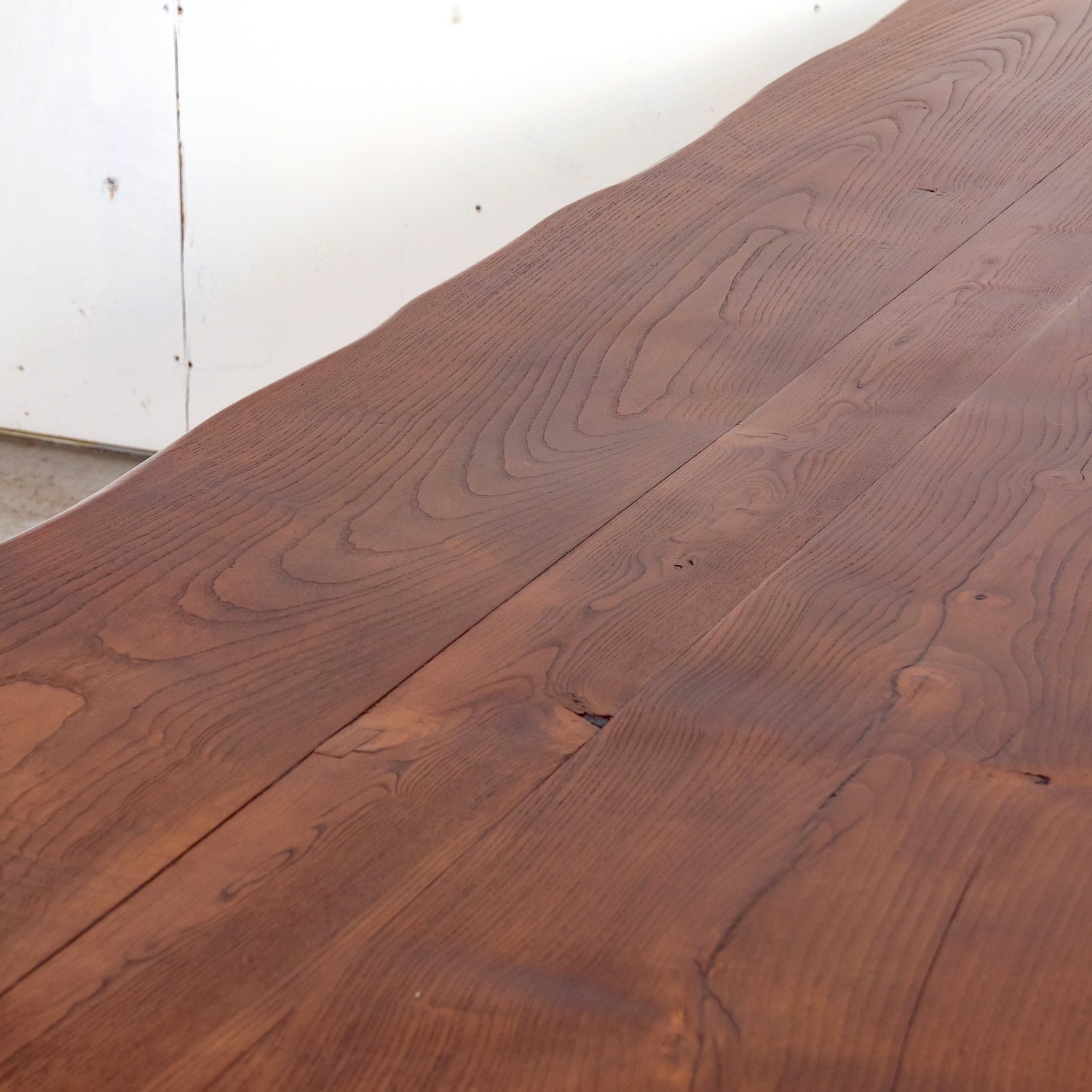 19th Century French Provincial Solid Chestnut Trestle Dining Table