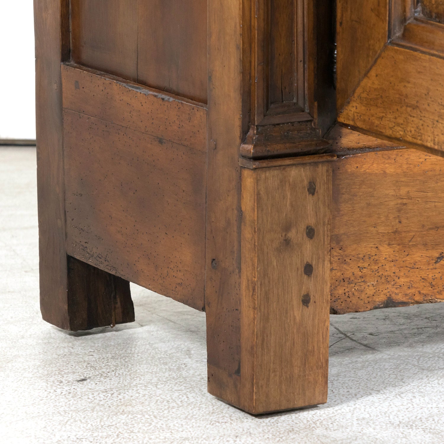 18th Century French Directoire Period Walnut Lyonnaise Buffet