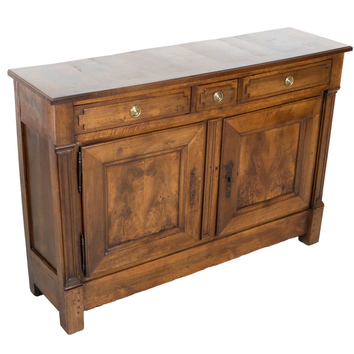 18th Century French Directoire Period Walnut Lyonnaise Buffet