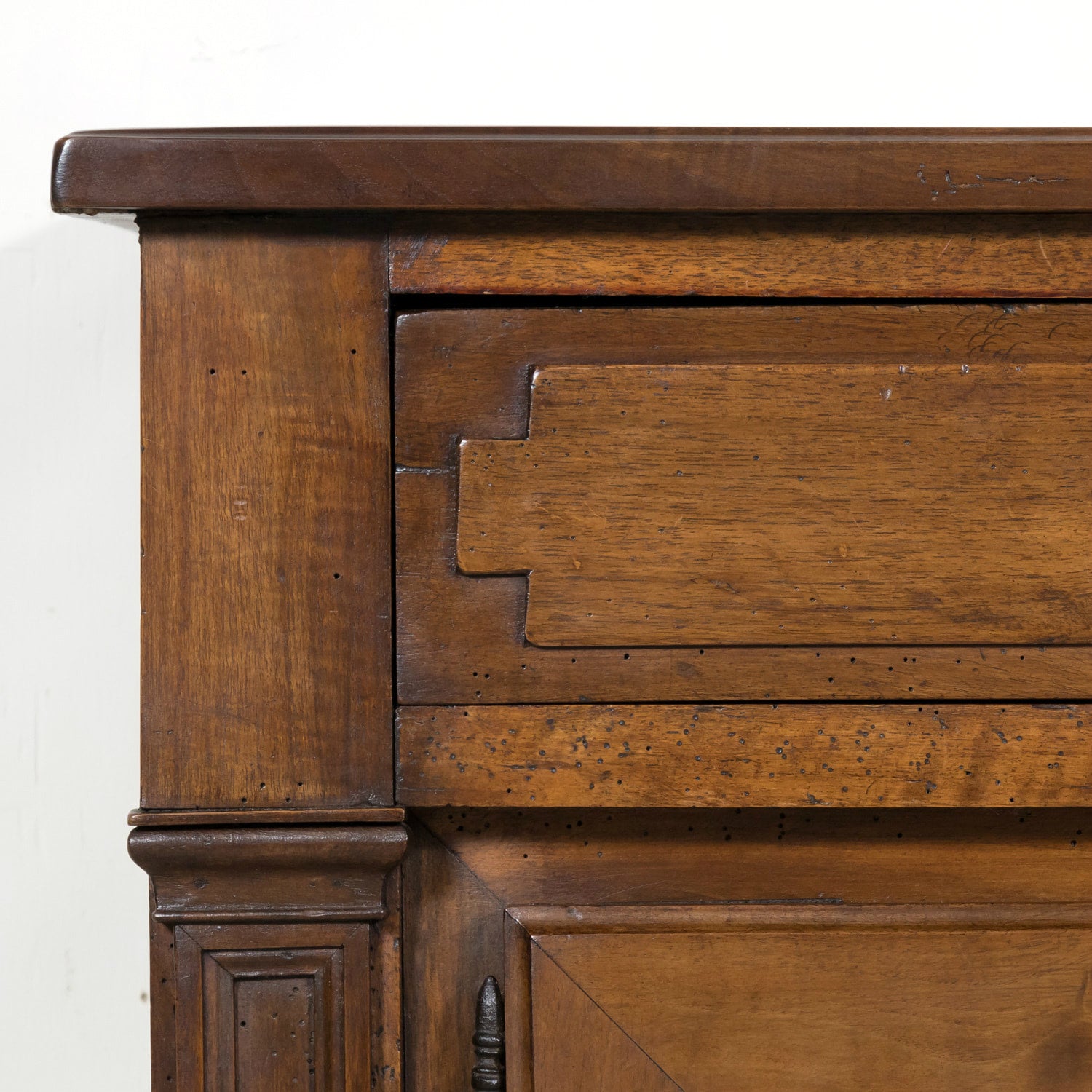 18th Century French Directoire Period Walnut Lyonnaise Buffet