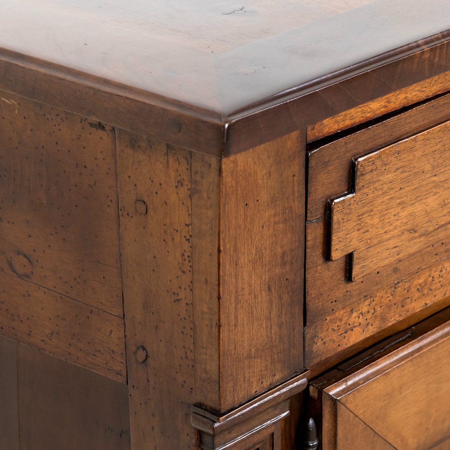 18th Century French Directoire Period Walnut Lyonnaise Buffet