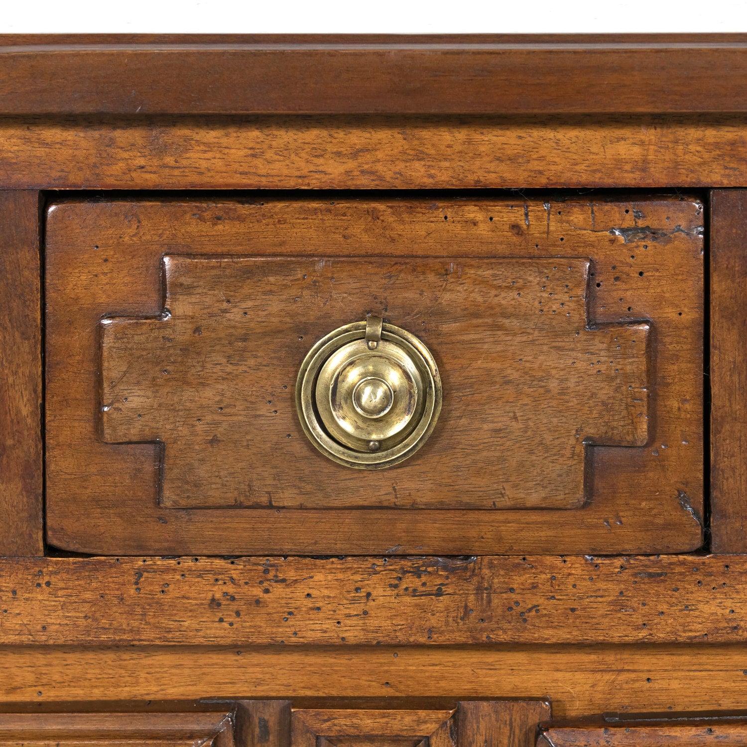 18th Century French Directoire Period Walnut Lyonnaise Buffet