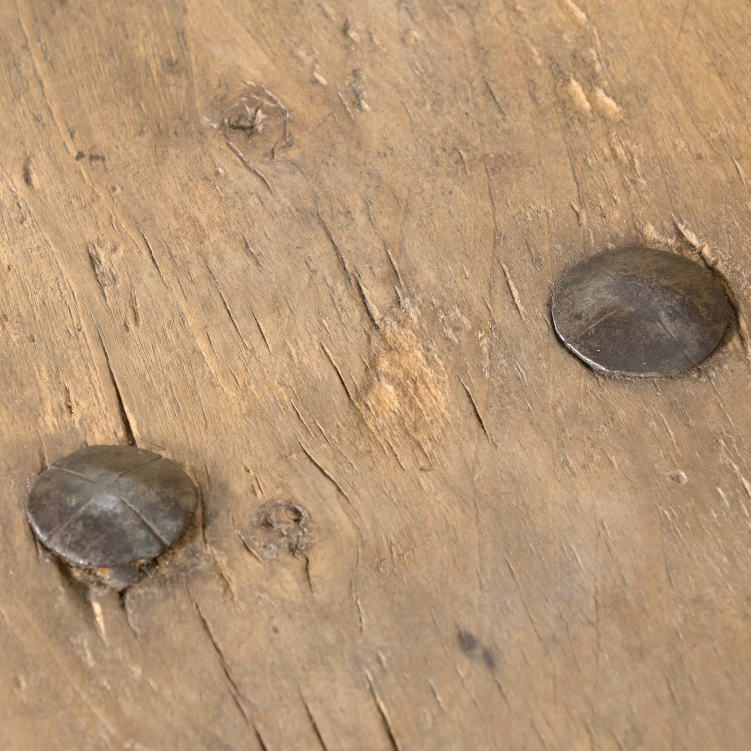 Large 18th Century Primitive Spanish Catalan Pine Bench