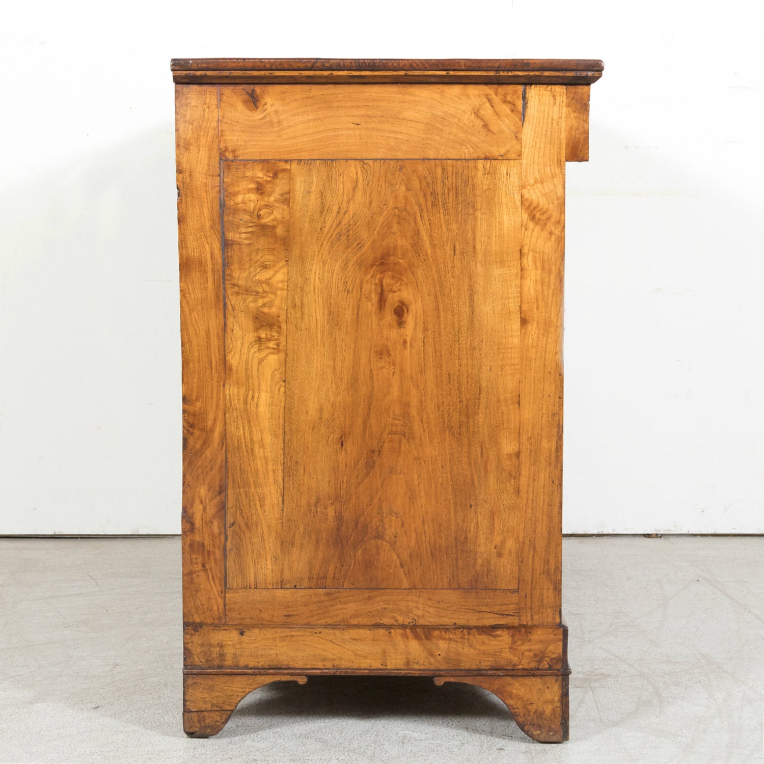 19th Century French Louis Philippe Period Burled Chestnut Buffet