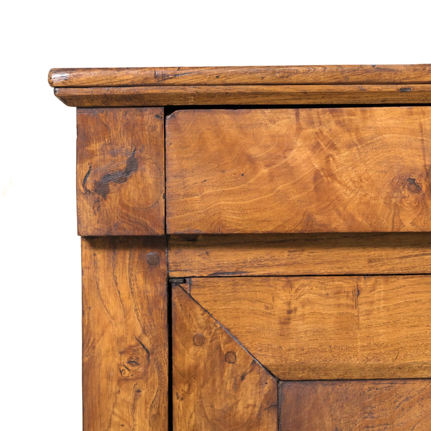 19th Century French Louis Philippe Period Burled Chestnut Buffet