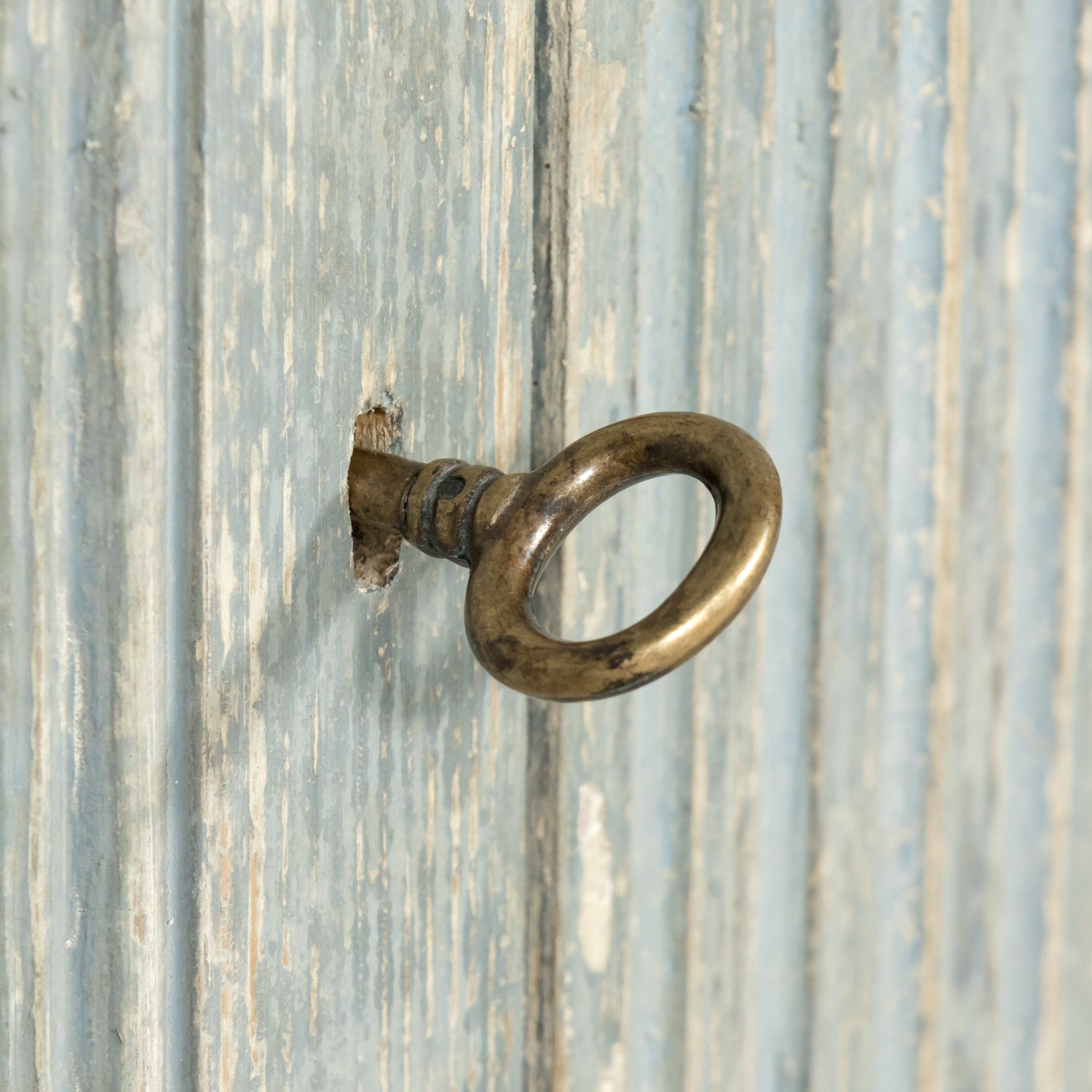 Painted Italian Four-Door Demilune Enfilade Buffet