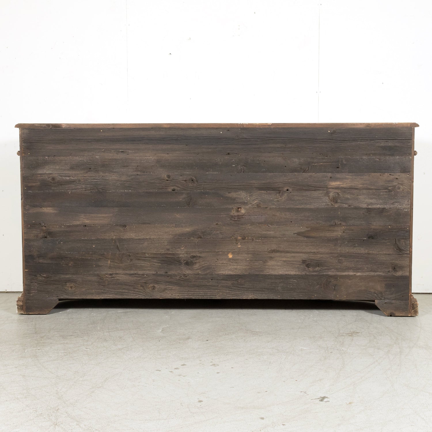 Painted Italian Four-Door Demilune Enfilade Buffet