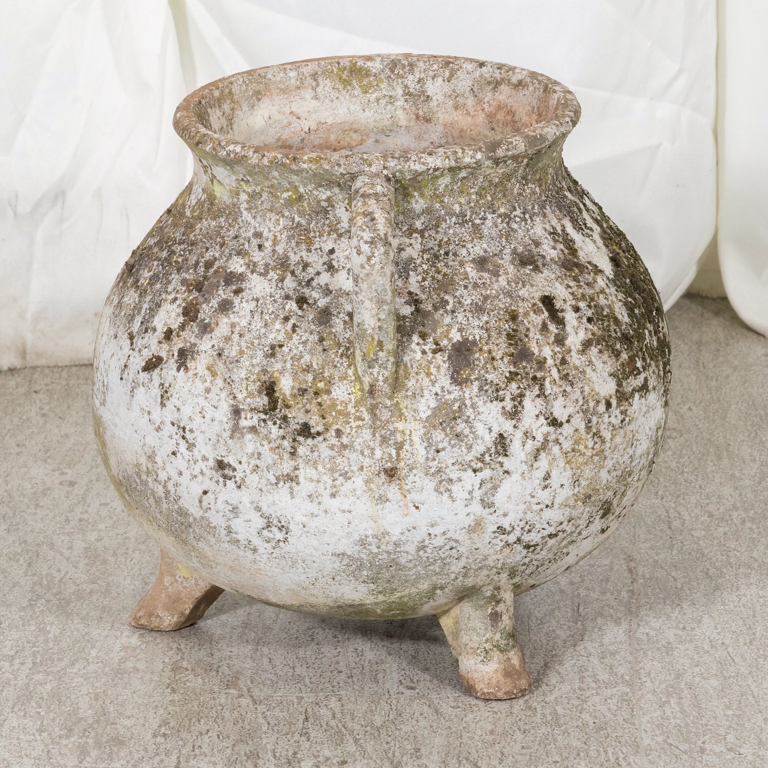 Mid-Century Modern Willy Guhl Cauldron Shaped Marmite Planter