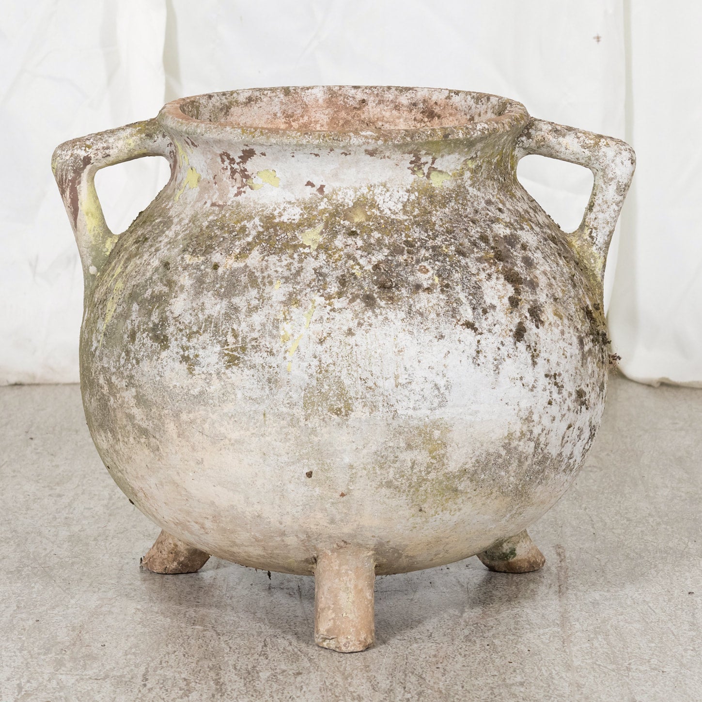 Mid-Century Modern Willy Guhl Cauldron Shaped Marmite Planter